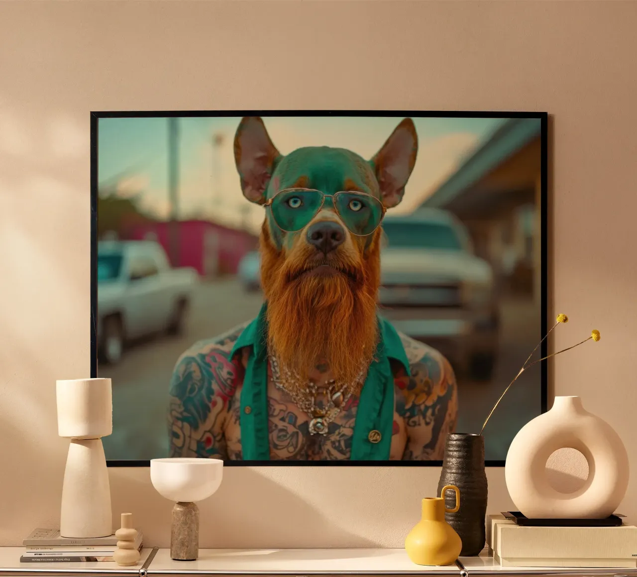 Serge poster da Affiches Chien Originales – Dogland