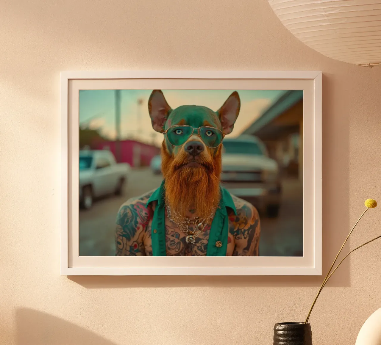 Serge poster da Affiches Chien Originales – Dogland