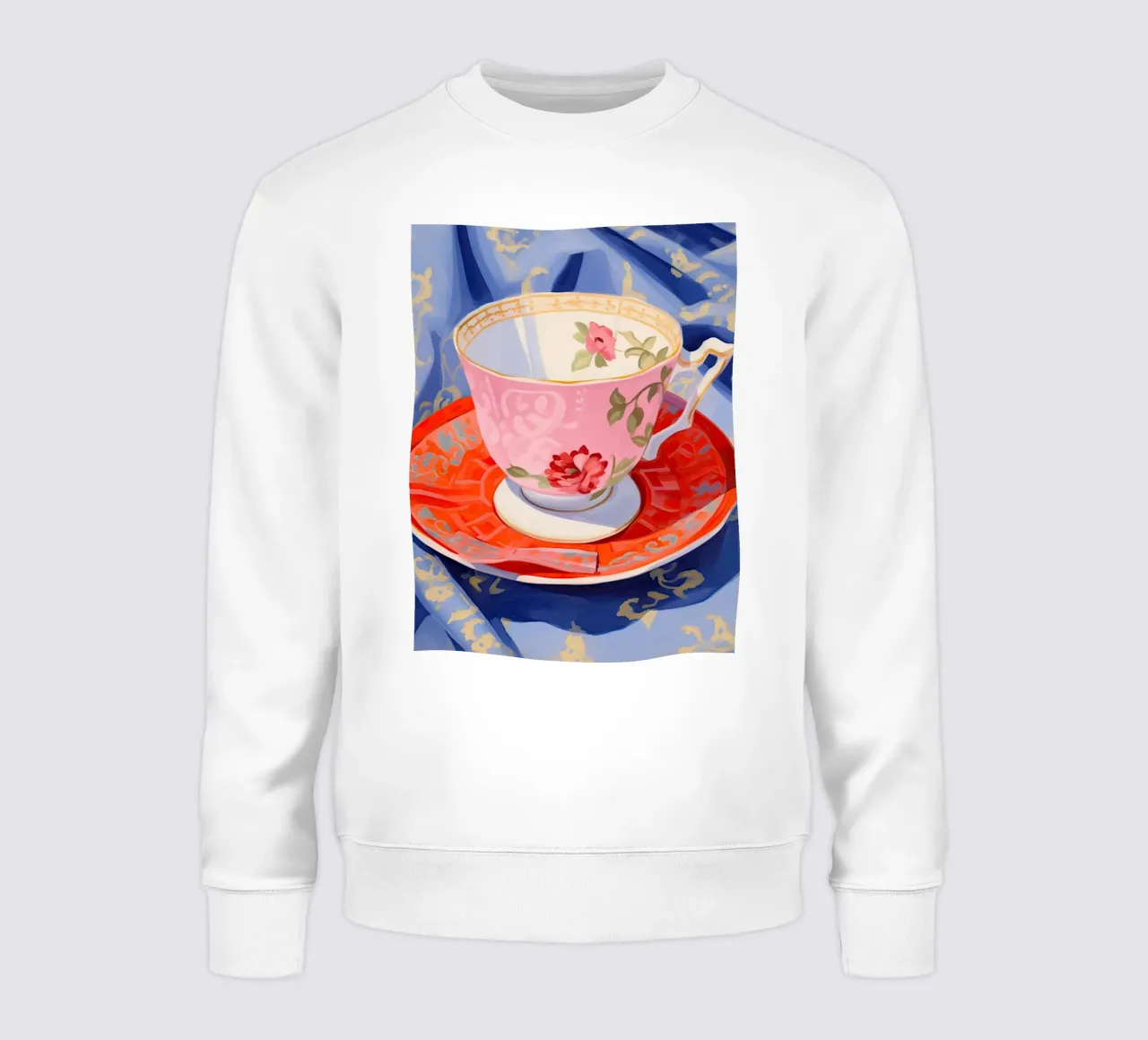 Tea In Bloom sweatshirt by DaarbyN