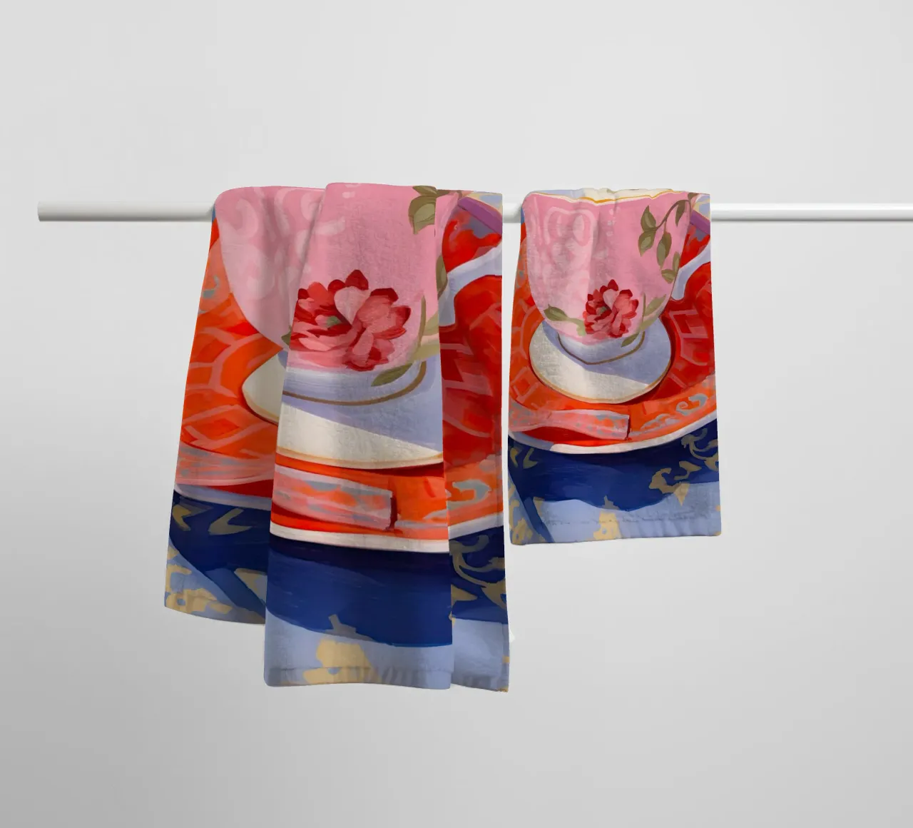 Tè in fiore asciugamano da bagno da DaarbyN