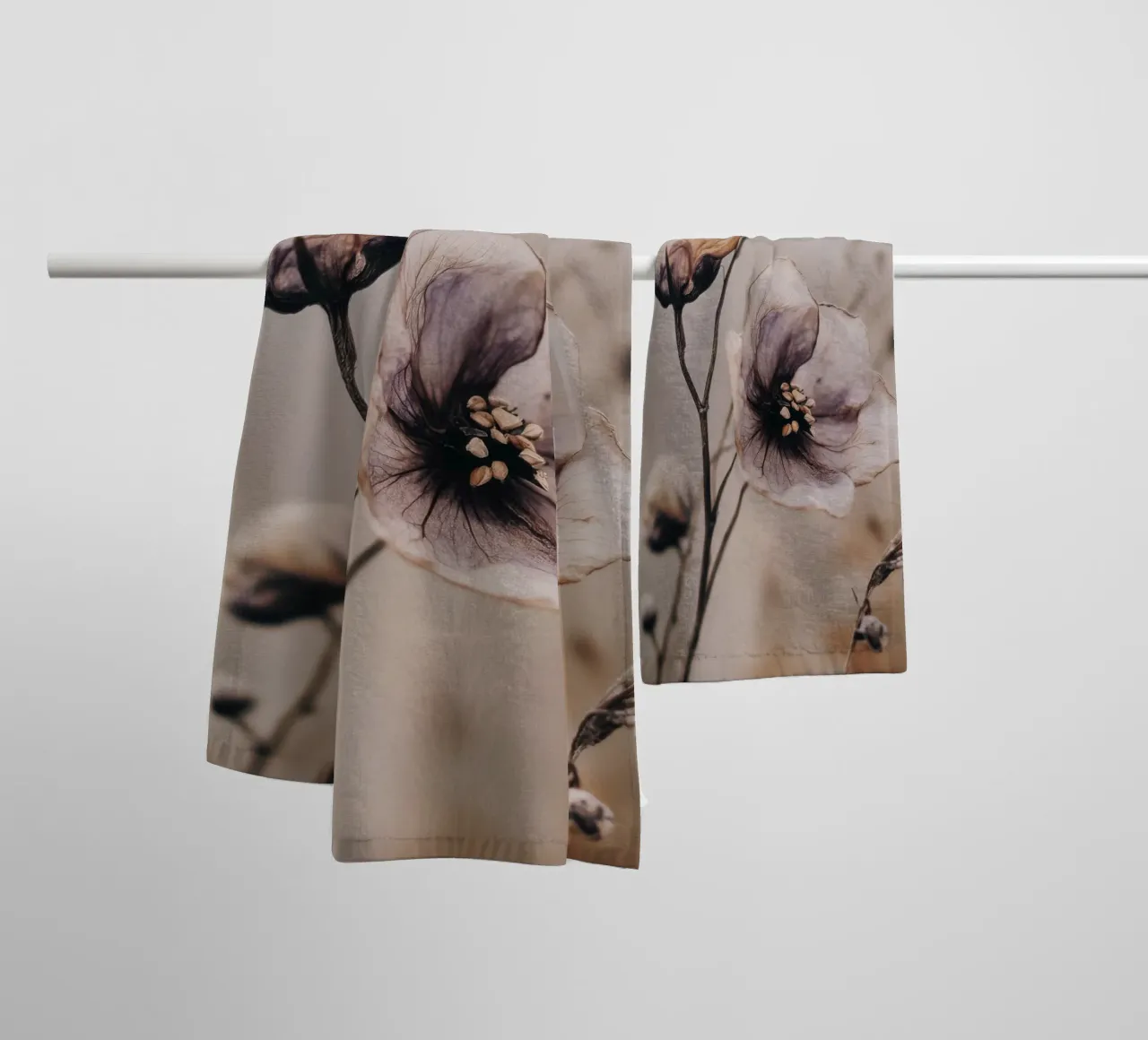 Pastel Nature No 22 asciugamano da bagno da treechild