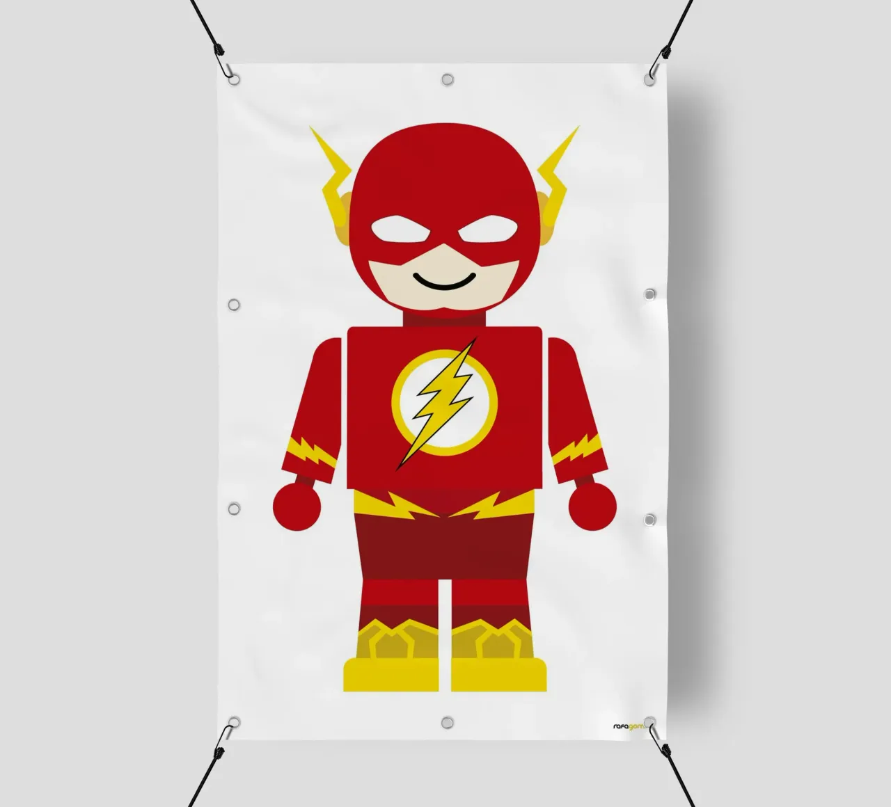 Flash Toy pvc cover by Rafa Gomes