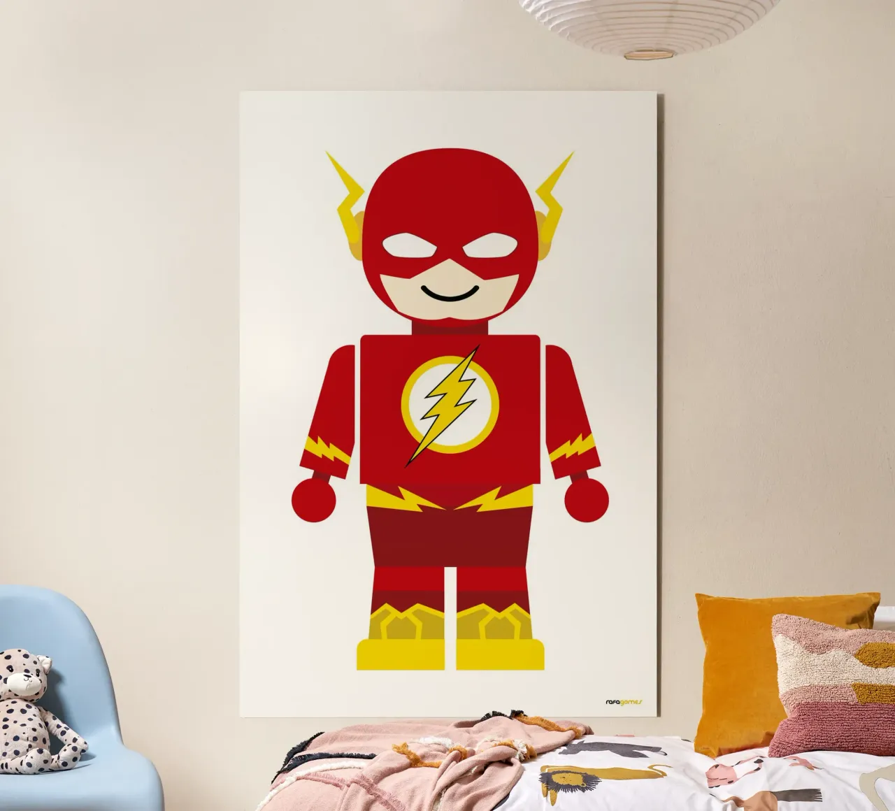 Flash Toy alluminio dibond da Rafa Gomes