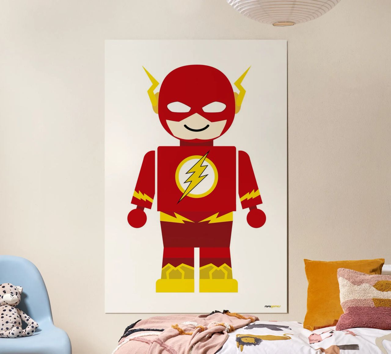Flash Toy poster by Rafa Gomes