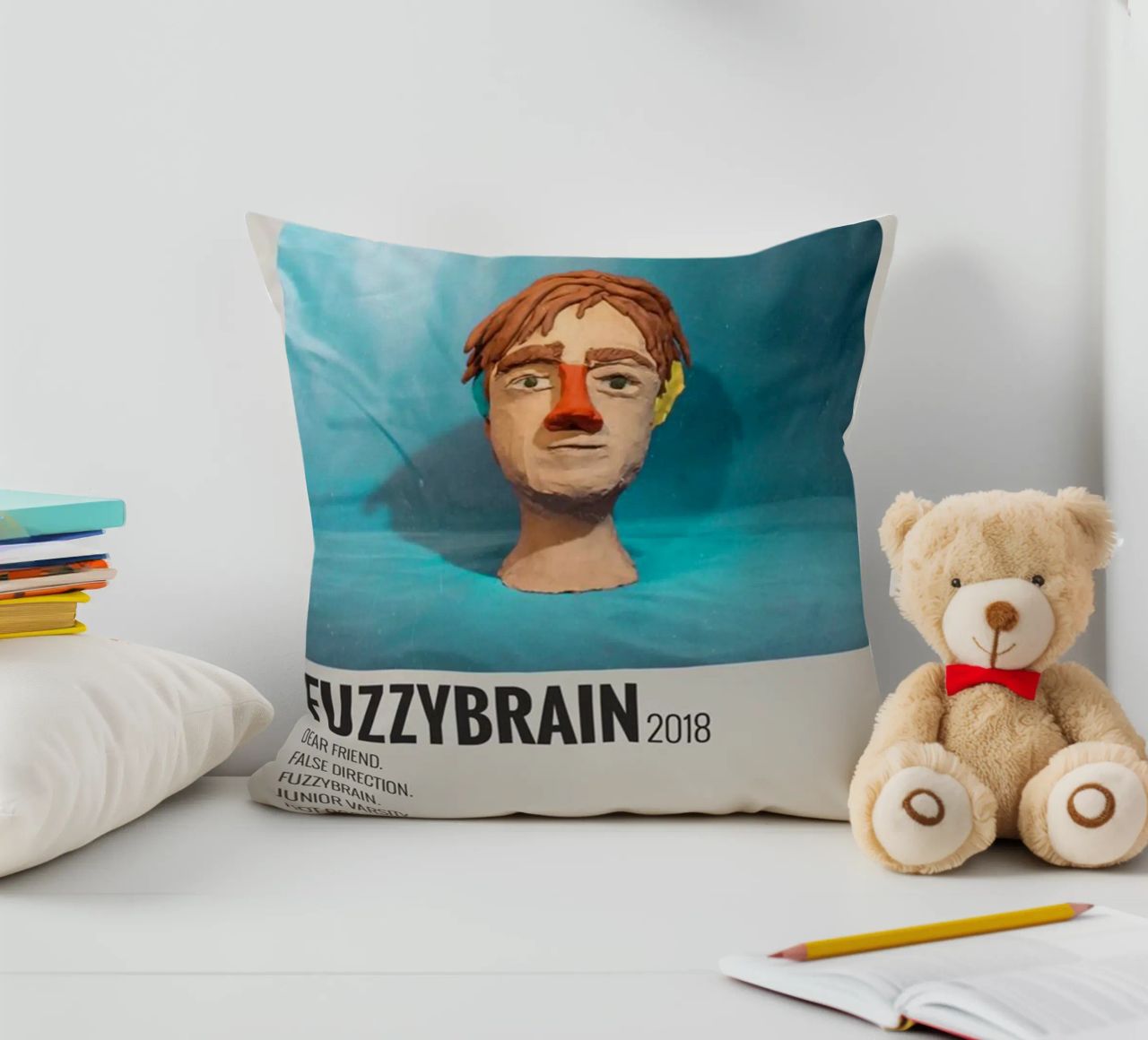 Dayglow - Fuzzybrain 2018 cuscino da SoundStudio