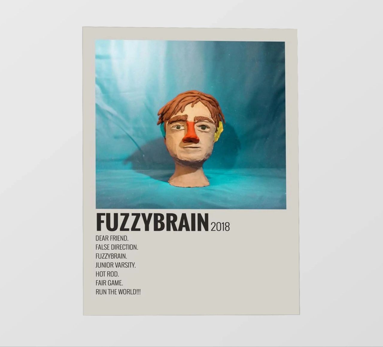 Dayglow - Fuzzybrain 2018 pellicola backlit da SoundStudio