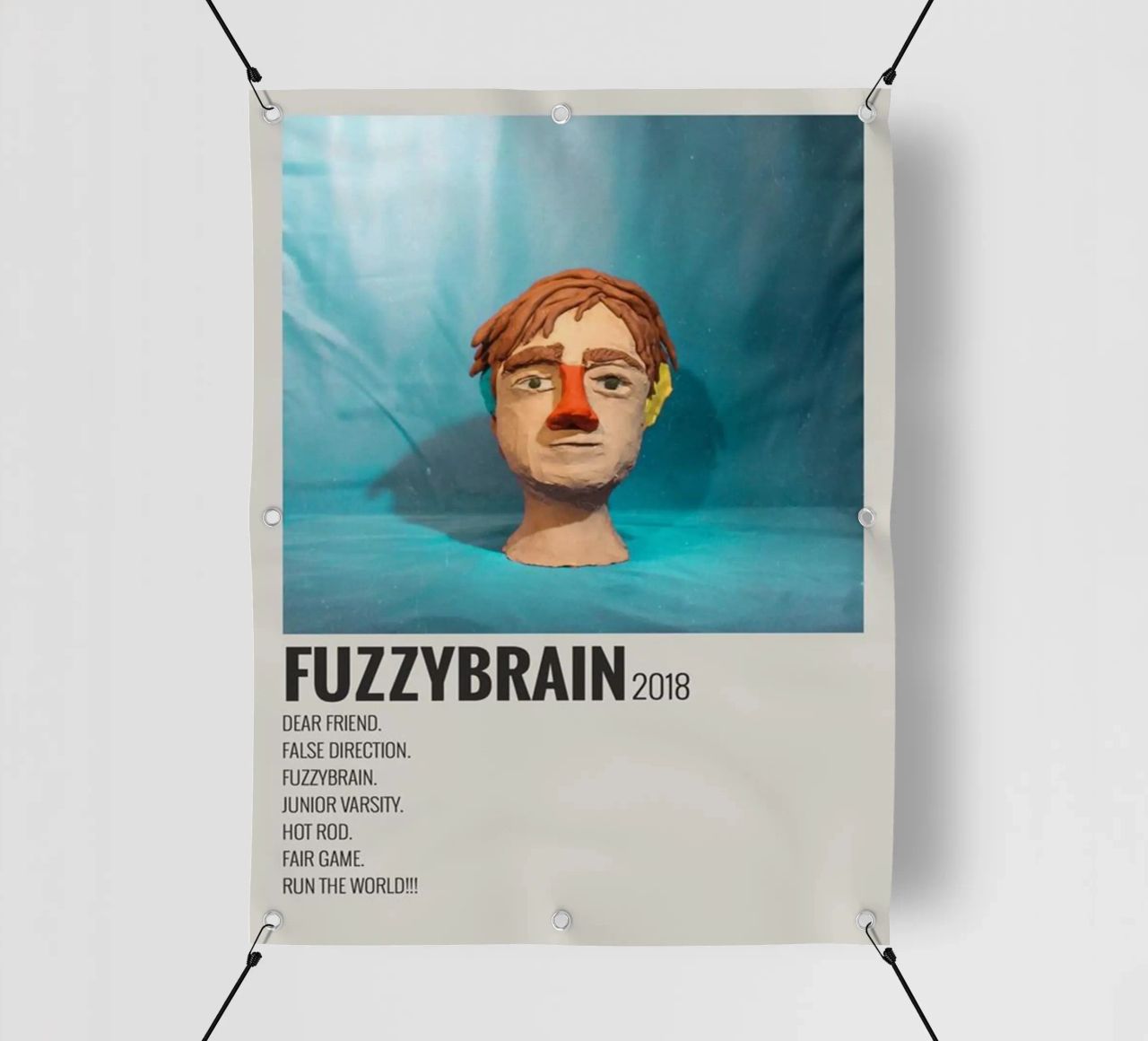 Dayglow - Fuzzybrain 2018 telo in pvc da SoundStudio