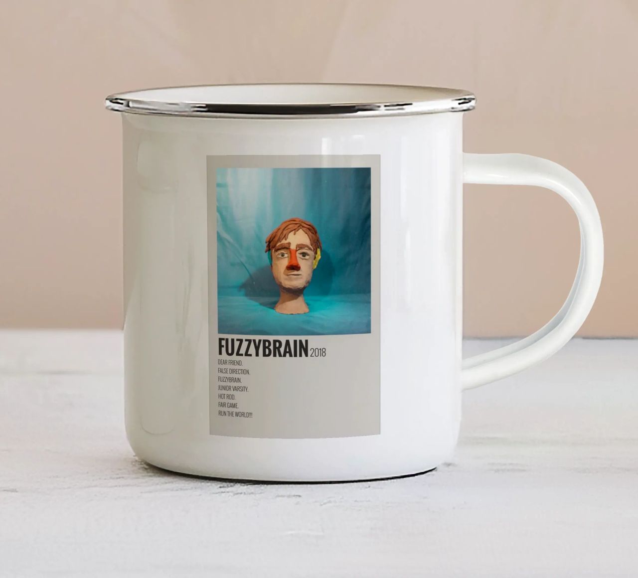 Dayglow - Fuzzybrain 2018 tazza in smalto da SoundStudio