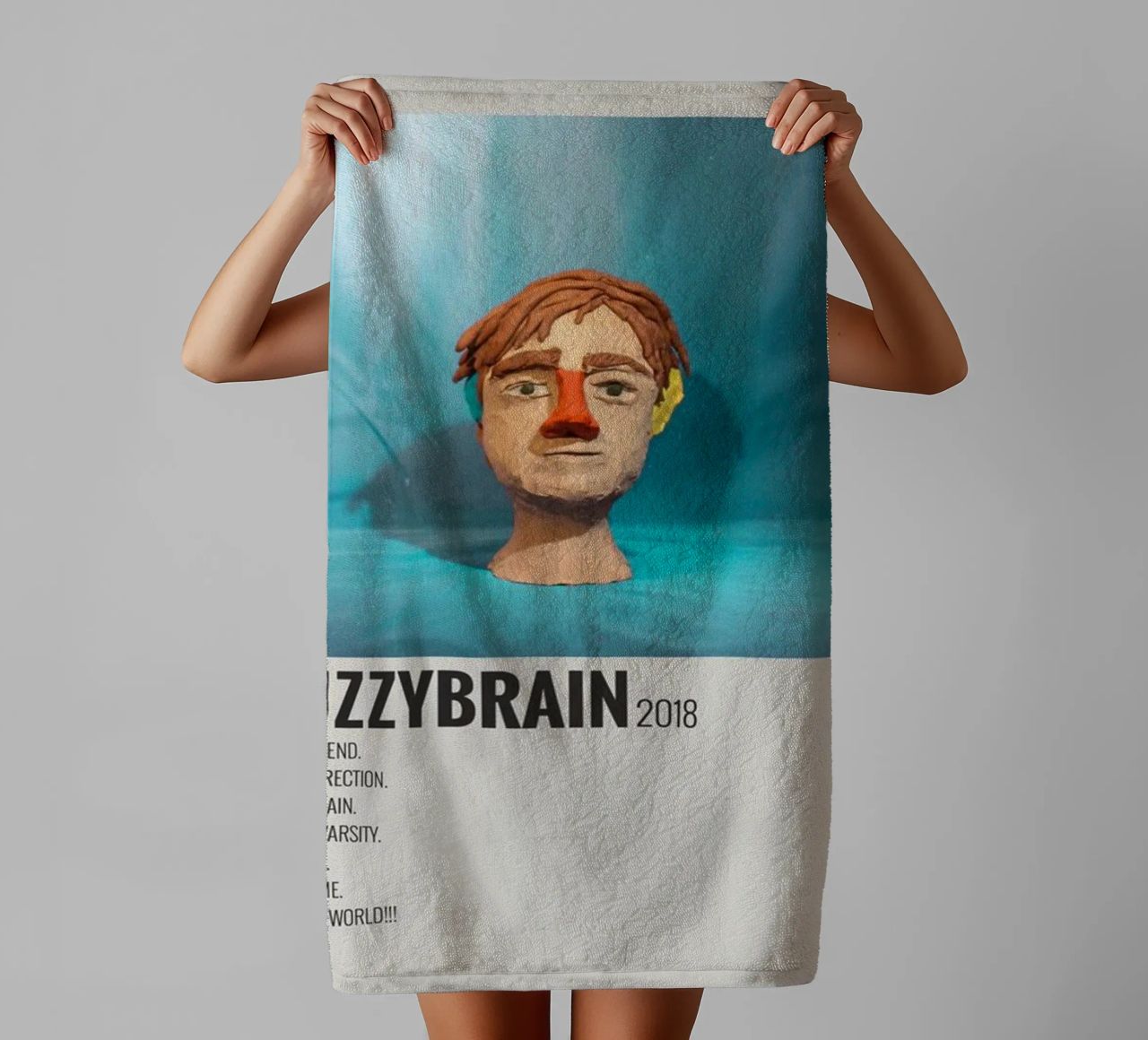 Dayglow - Fuzzybrain 2018 asciugamano da bagno da SoundStudio