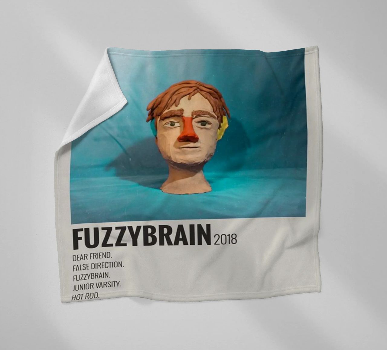 Dayglow - Fuzzybrain 2018 coperta in pile da SoundStudio