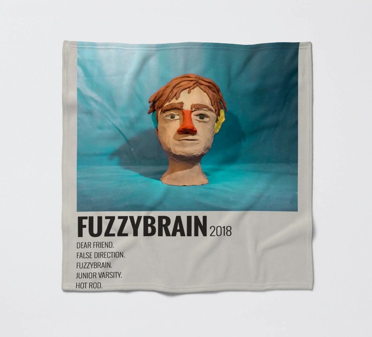 Dayglow - Fuzzybrain 2018 coperta in pile da SoundStudio