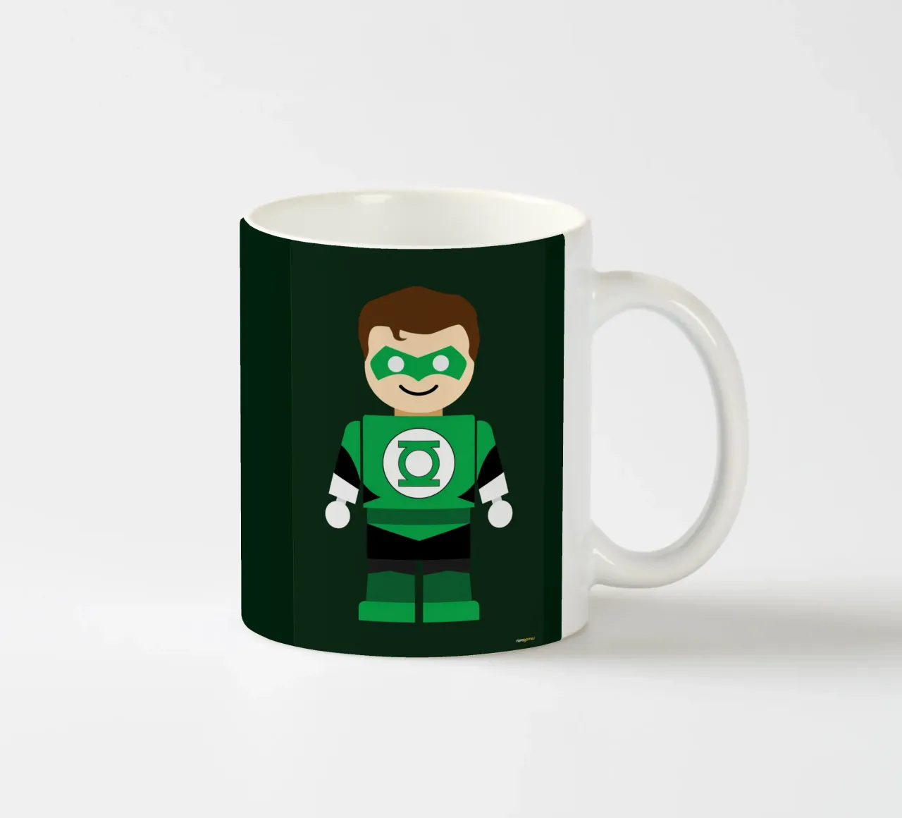Green Lantern Toy tazza in ceramica da Rafa Gomes