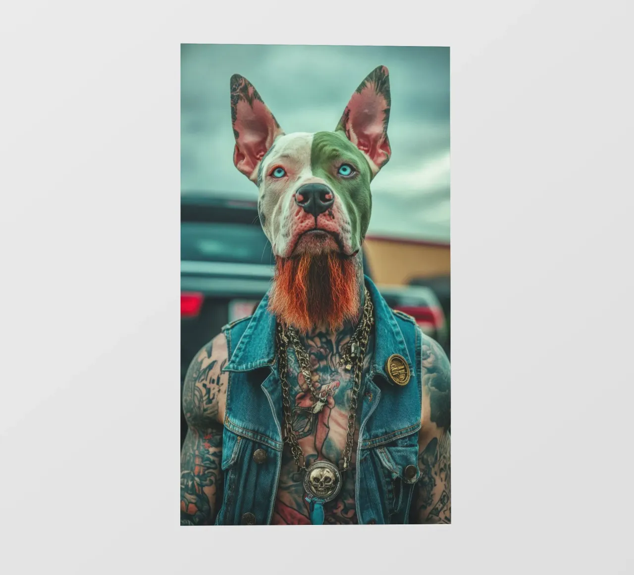Finn telo in pvc da Affiches Chien Originales – Dogland
