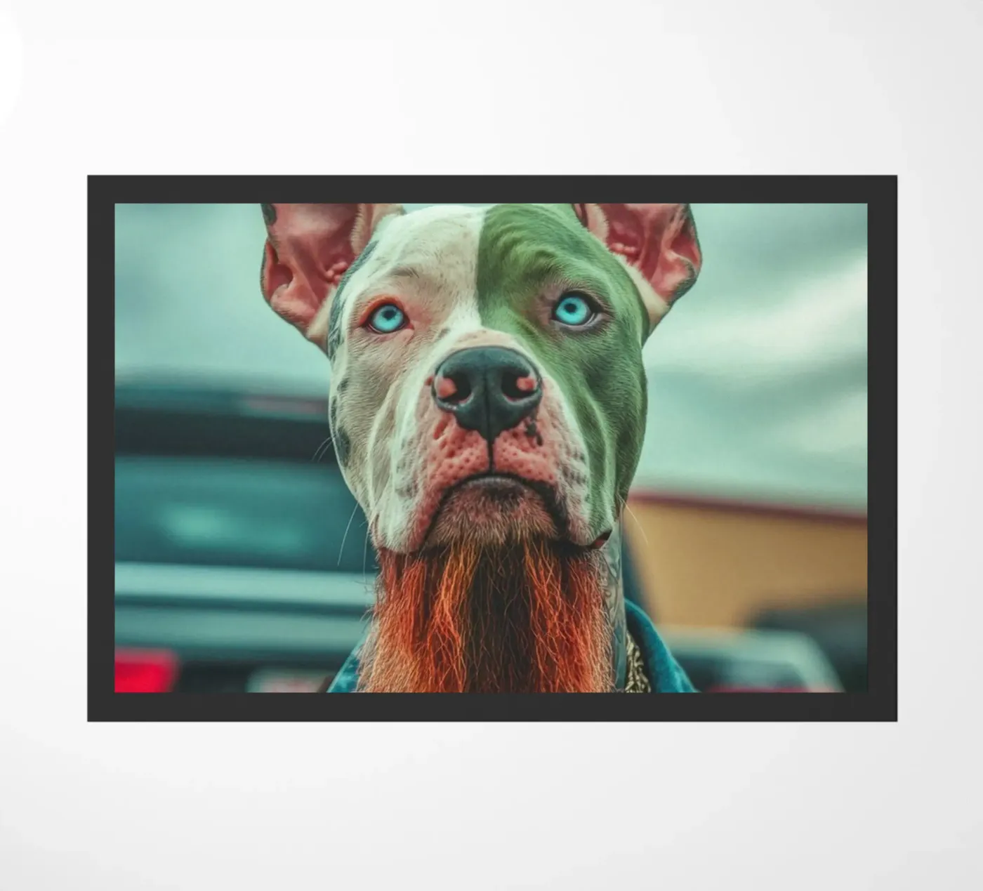 Finn deurmat van Affiches Chien Originales – Dogland