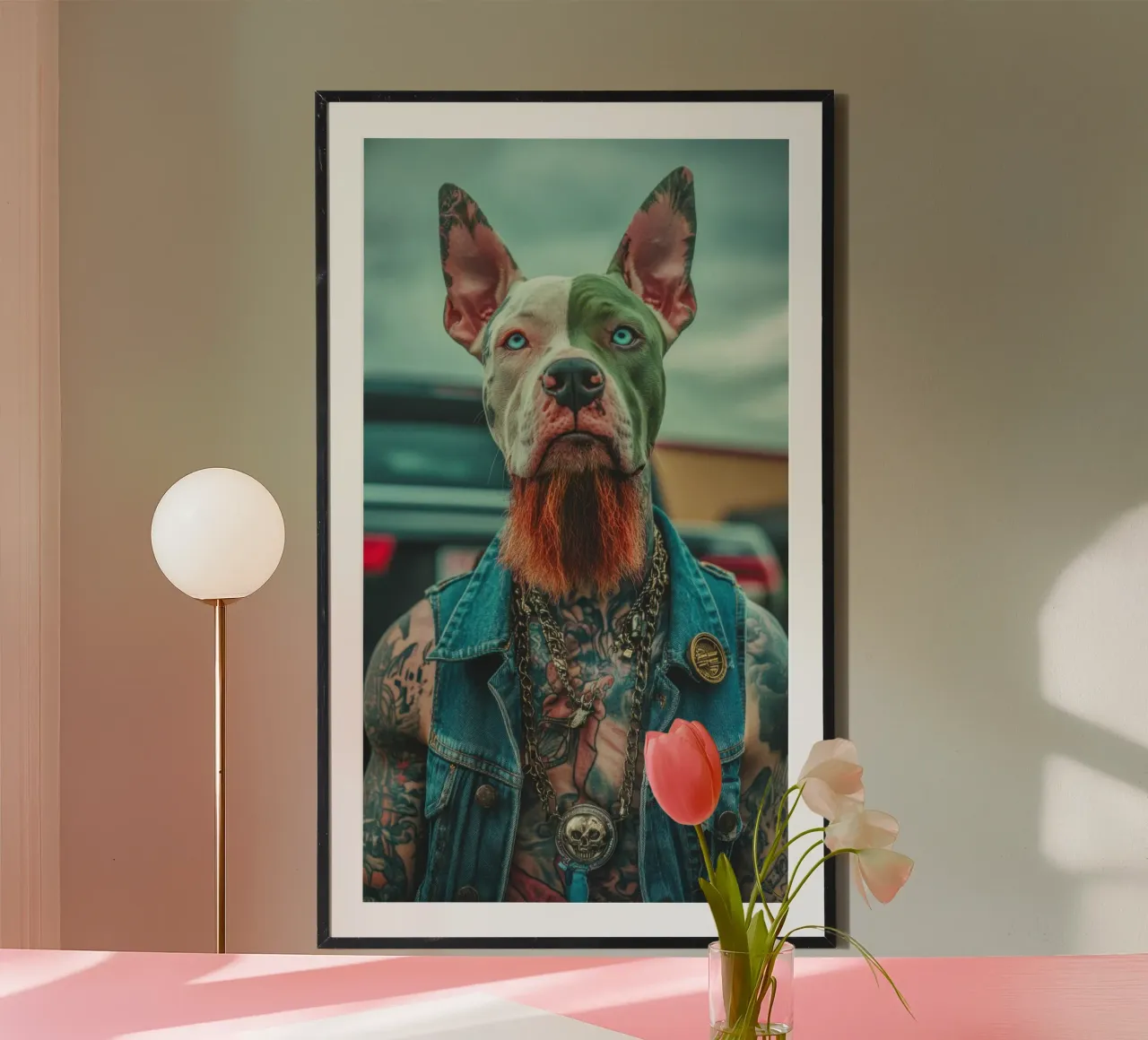 Finn poster by Affiches Chien Originales – Dogland