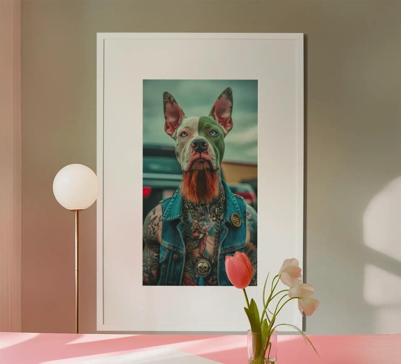 Finn poster da Affiches Chien Originales – Dogland