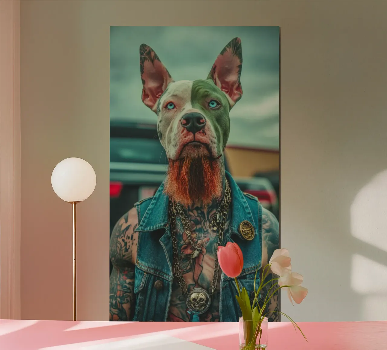 Finn poster da Affiches Chien Originales – Dogland