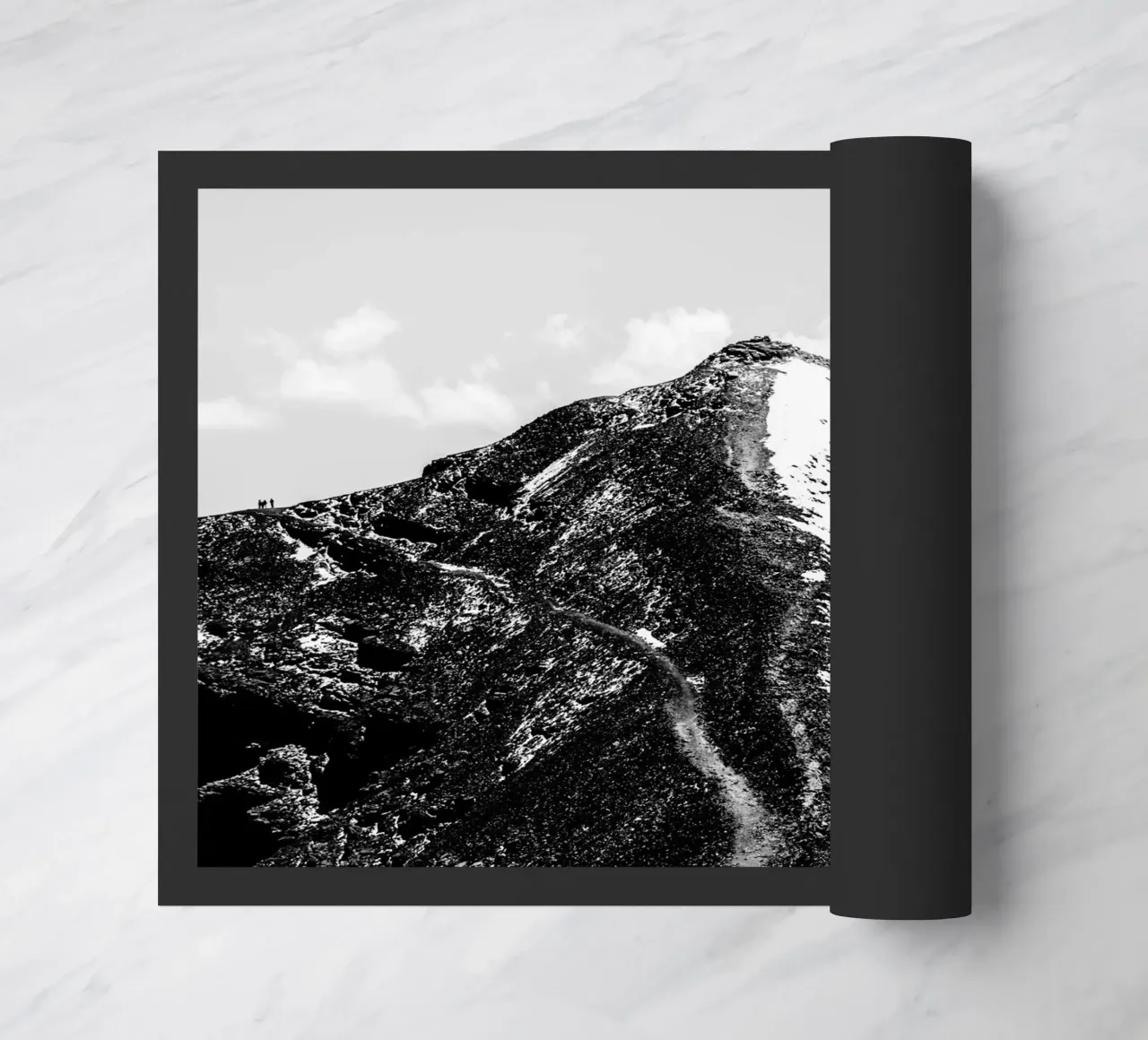 Mania Landscapes Raw 2 Chacaltaya (Bolivia) doormat by Mania Print Collection