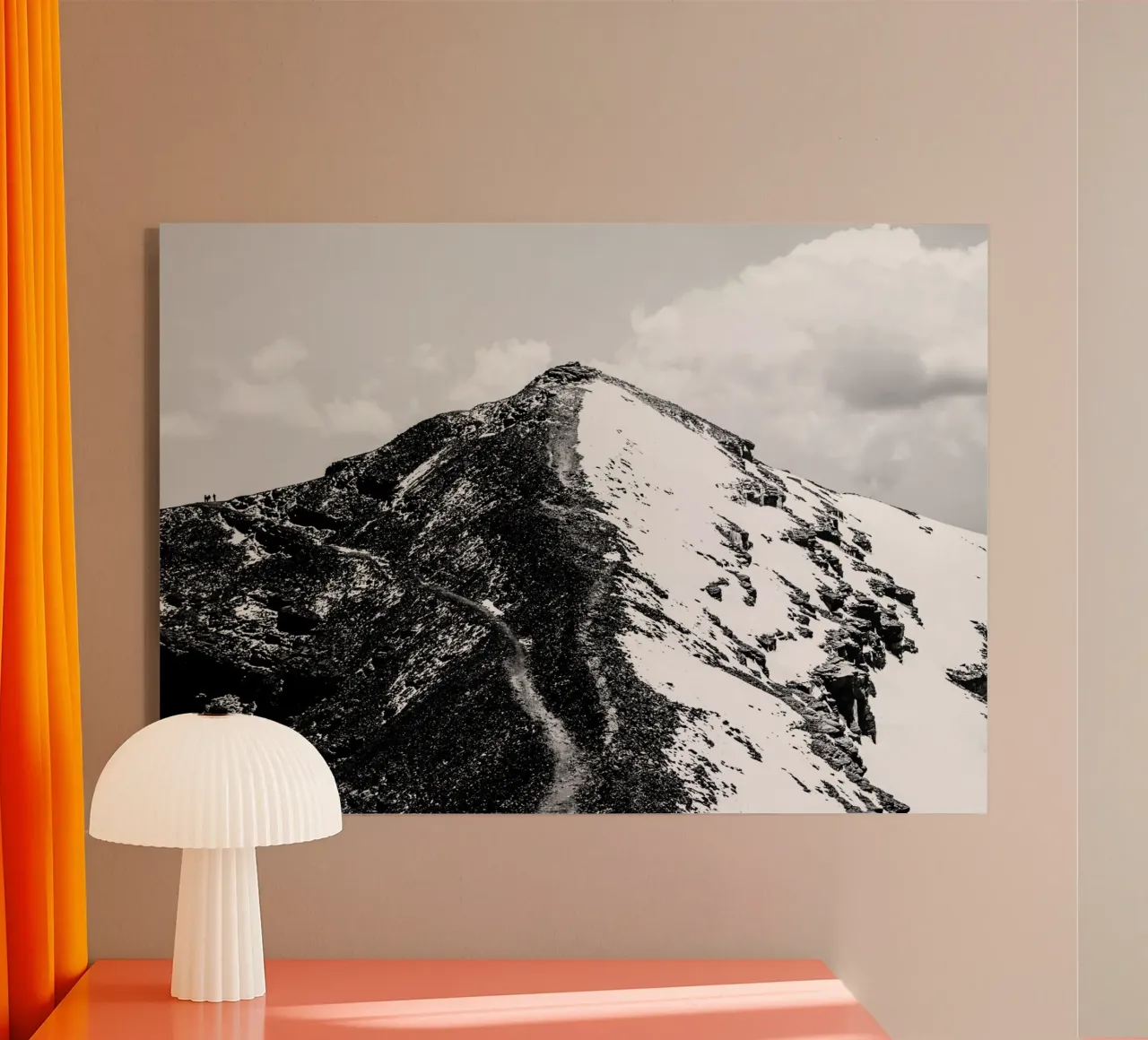 Mania Landscapes Raw 2 Chacaltaya (Bolivia) acrylic glass by Mania Print Collection