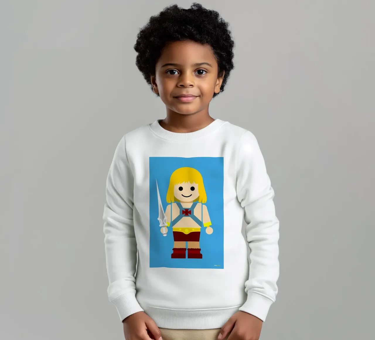 He Man Toy felpa bambino da Rafa Gomes