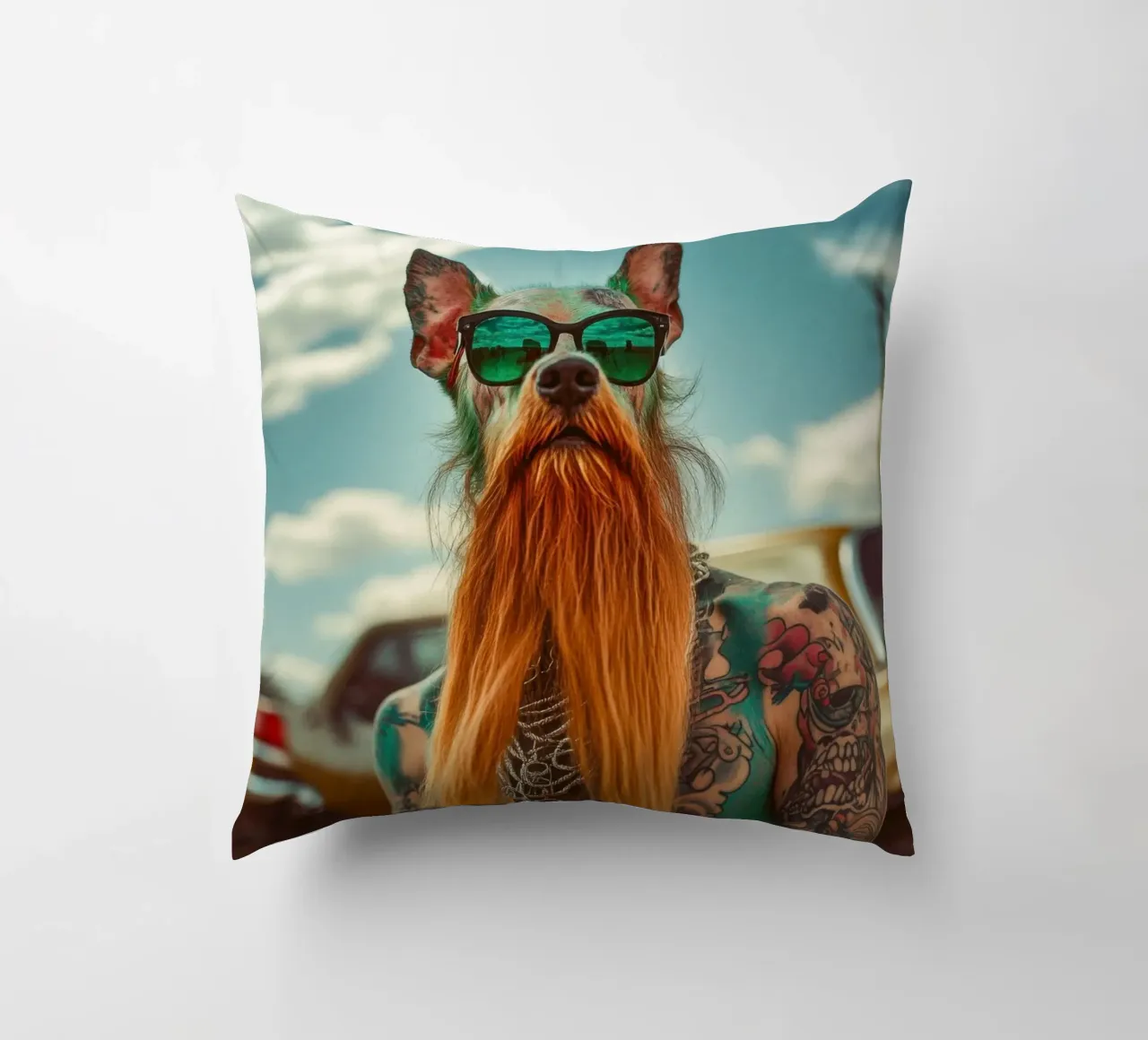 Marcel cuscino da Affiches Chien Originales – Dogland