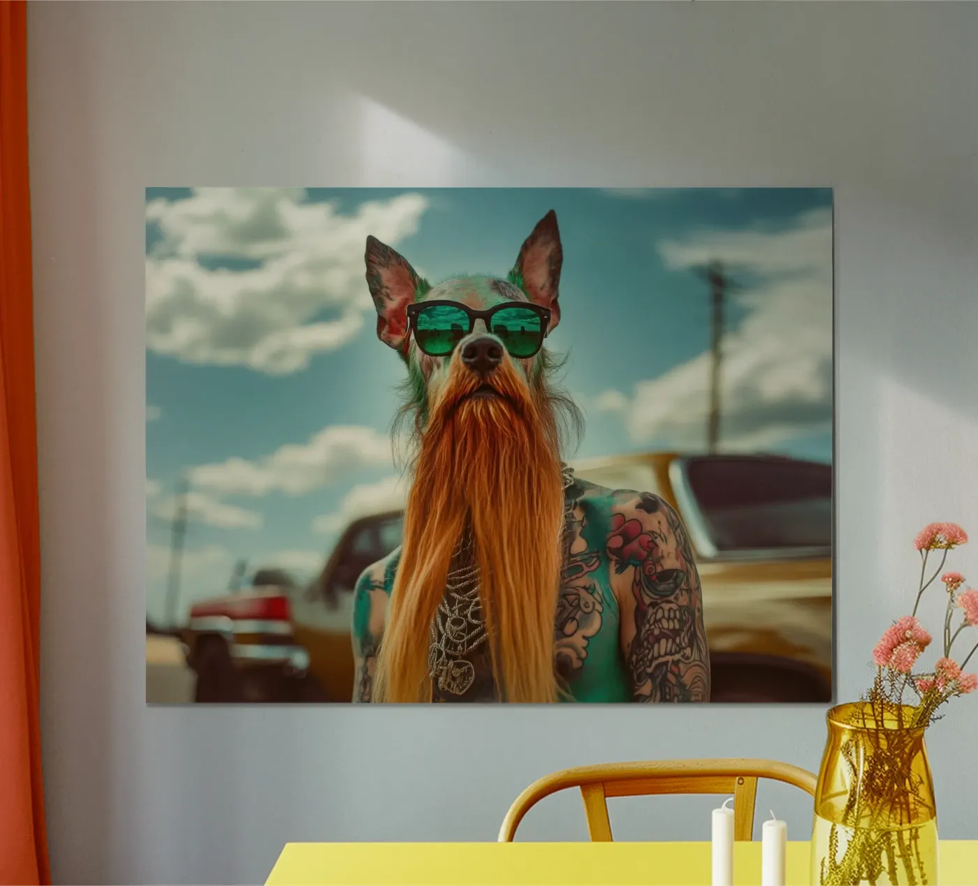 Marcel poster de Affiches Chien Originales – Dogland