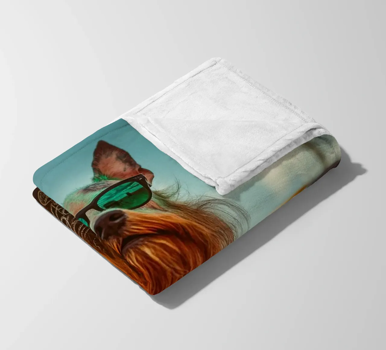 Marcel fleecedeken van Affiches Chien Originales – Dogland