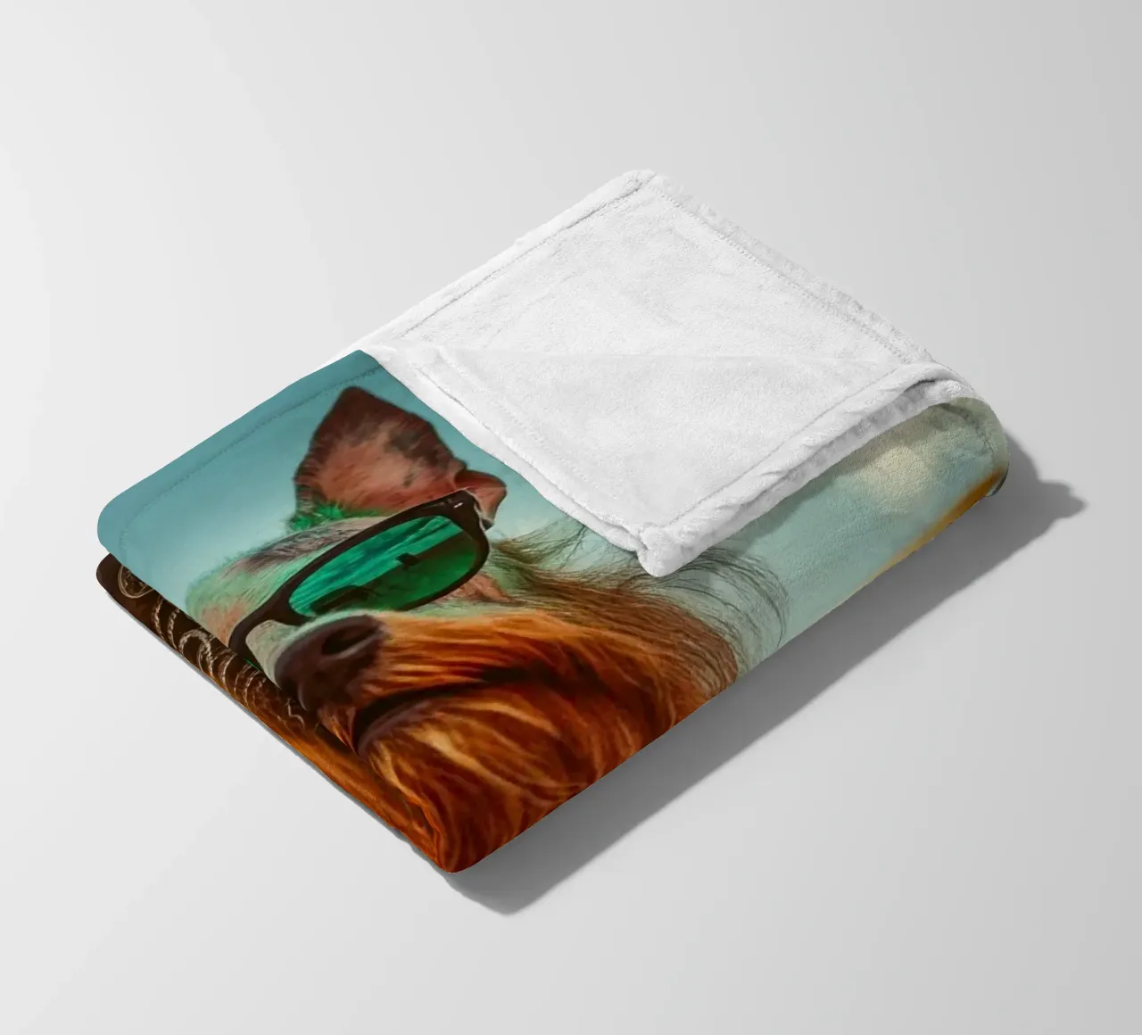 Marcel fleecedeken van Affiches Chien Originales – Dogland