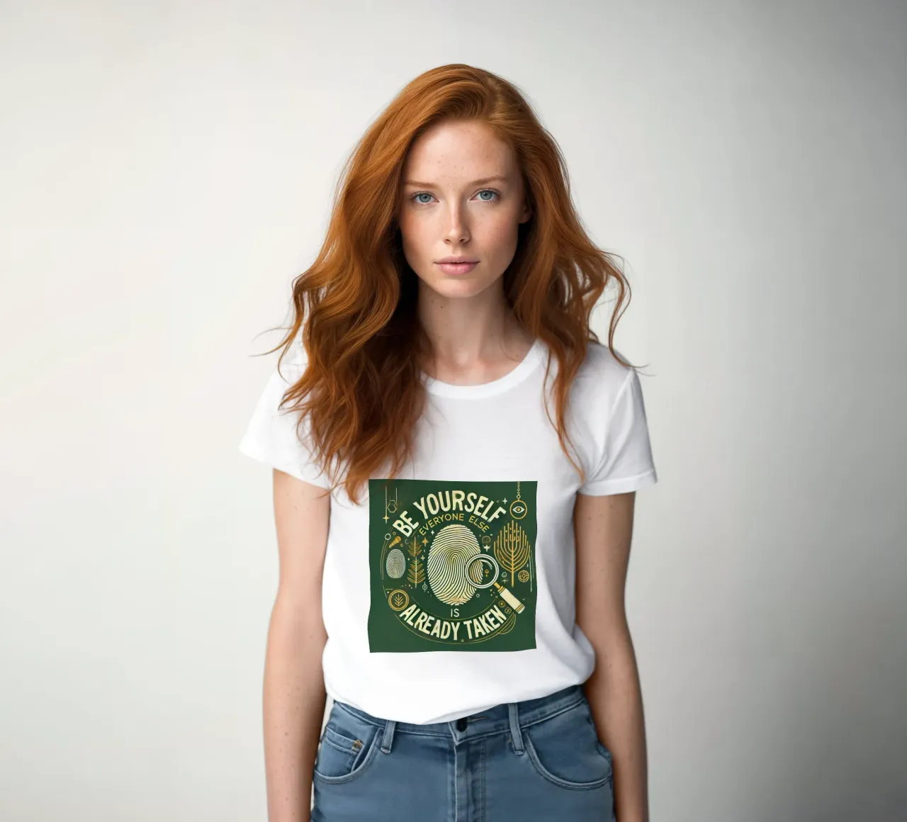 Love Yourself t-shirt da donna da Motivate-Today