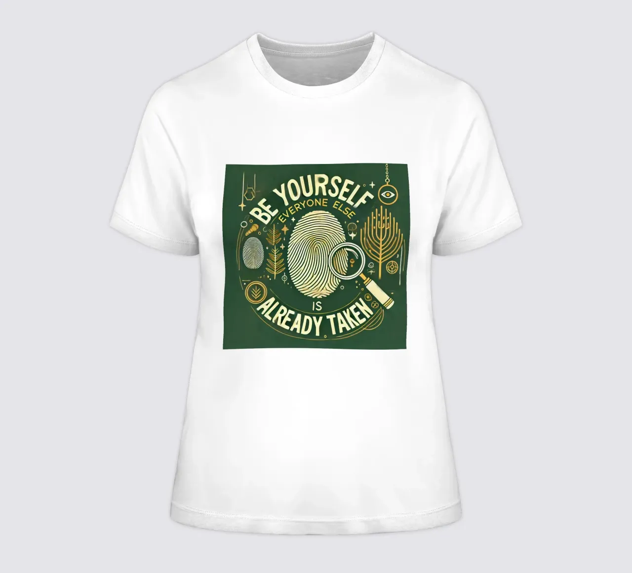 Love Yourself t-shirt da donna da Motivate-Today