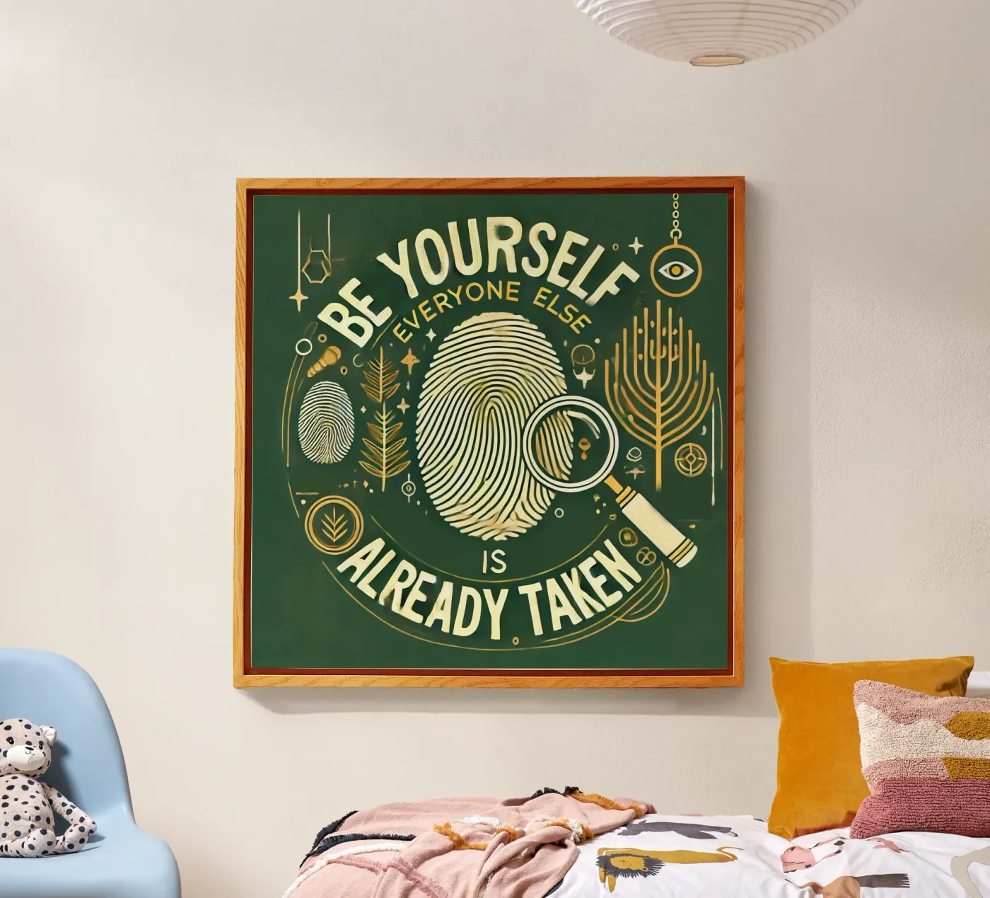 Love Yourself Acryl-Glas von Motivate-Today