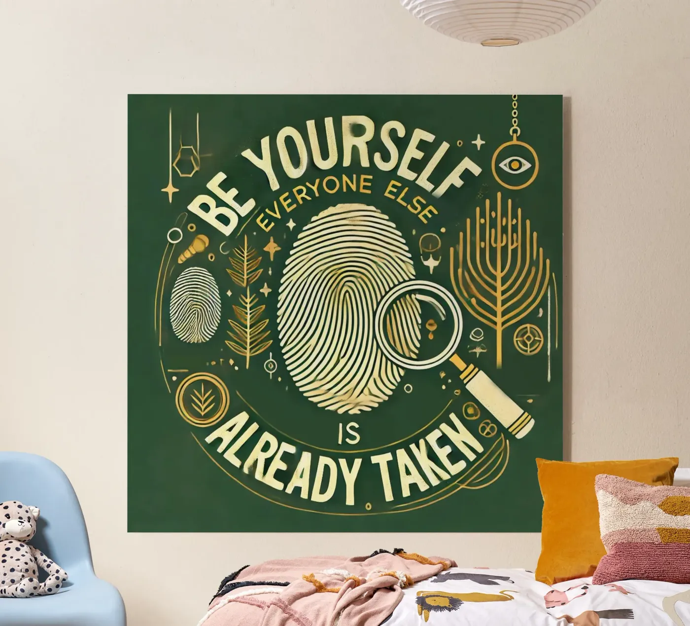 Love Yourself Acryl-Glas von Motivate-Today