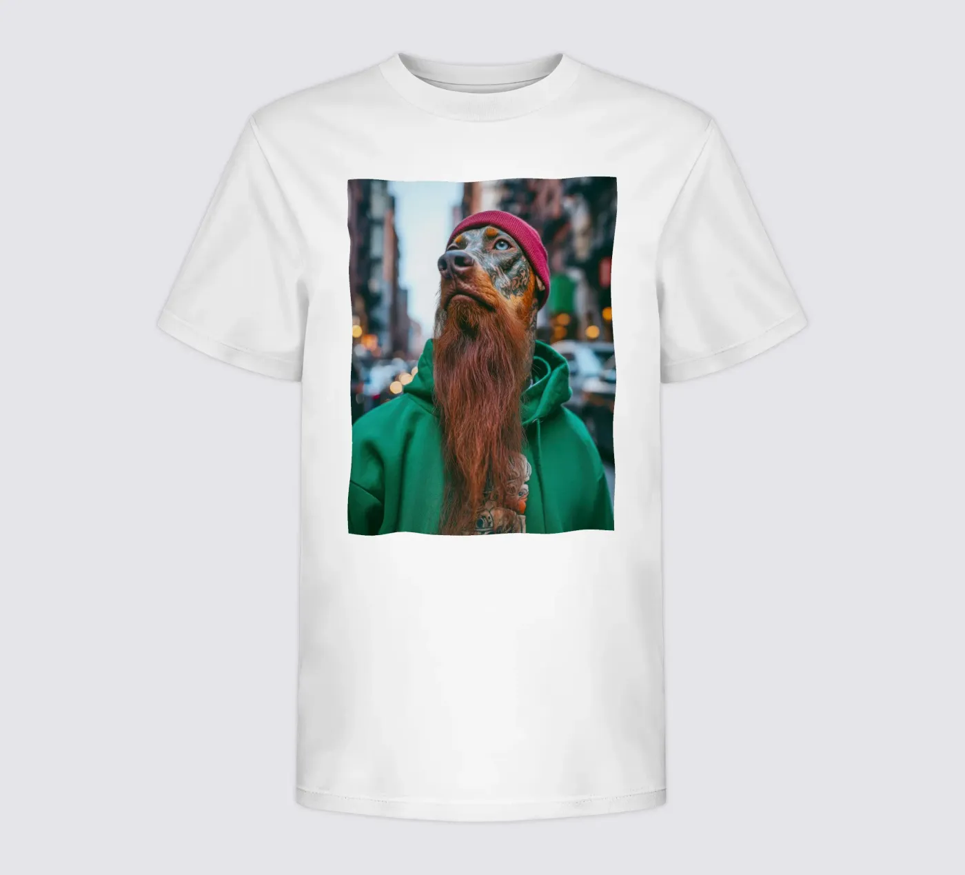 Léo kinder t-shirt van Affiches Chien Originales – Dogland