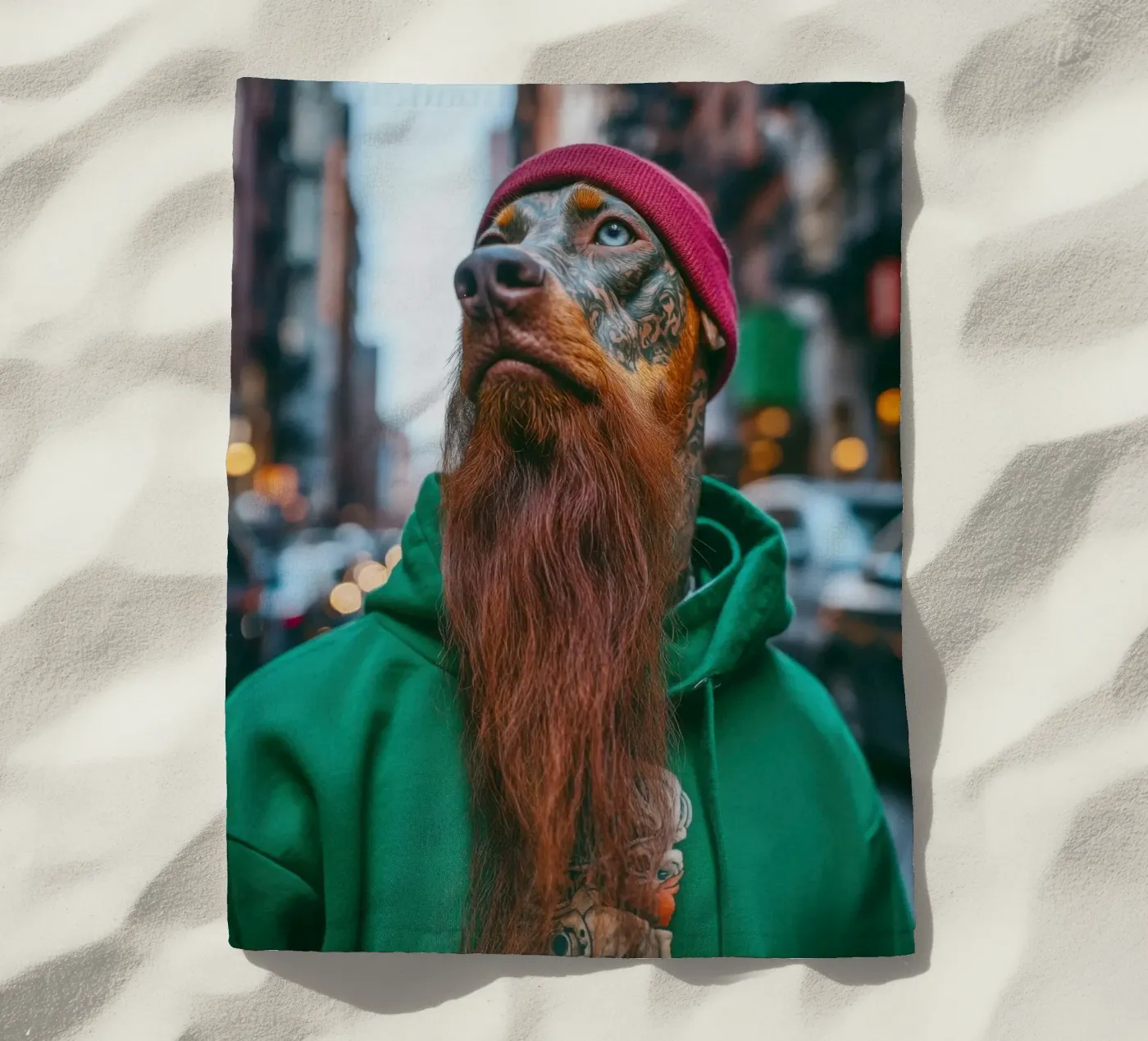 Léo telo mare da Affiches Chien Originales – Dogland