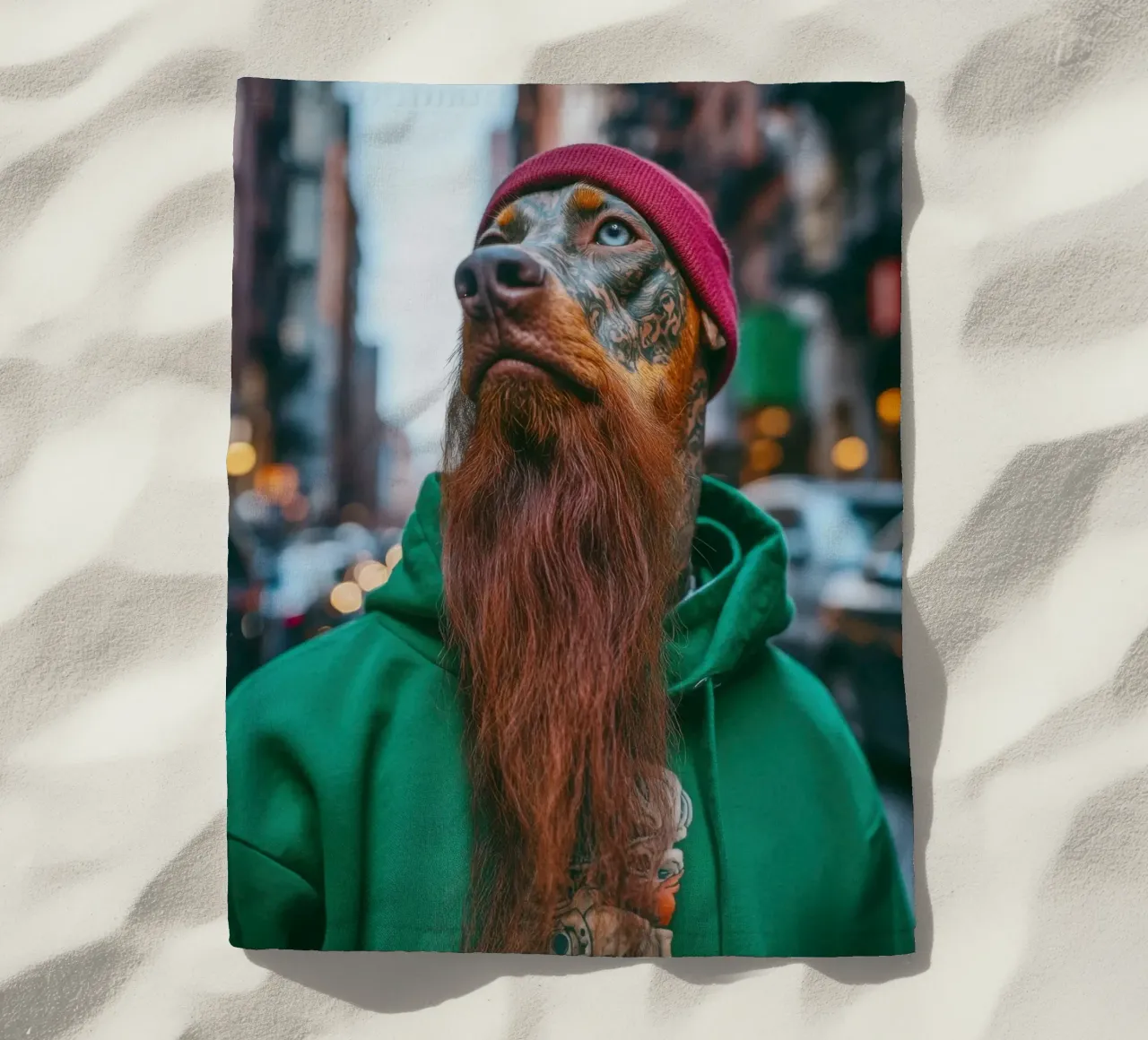 Léo telo mare da Affiches Chien Originales – Dogland