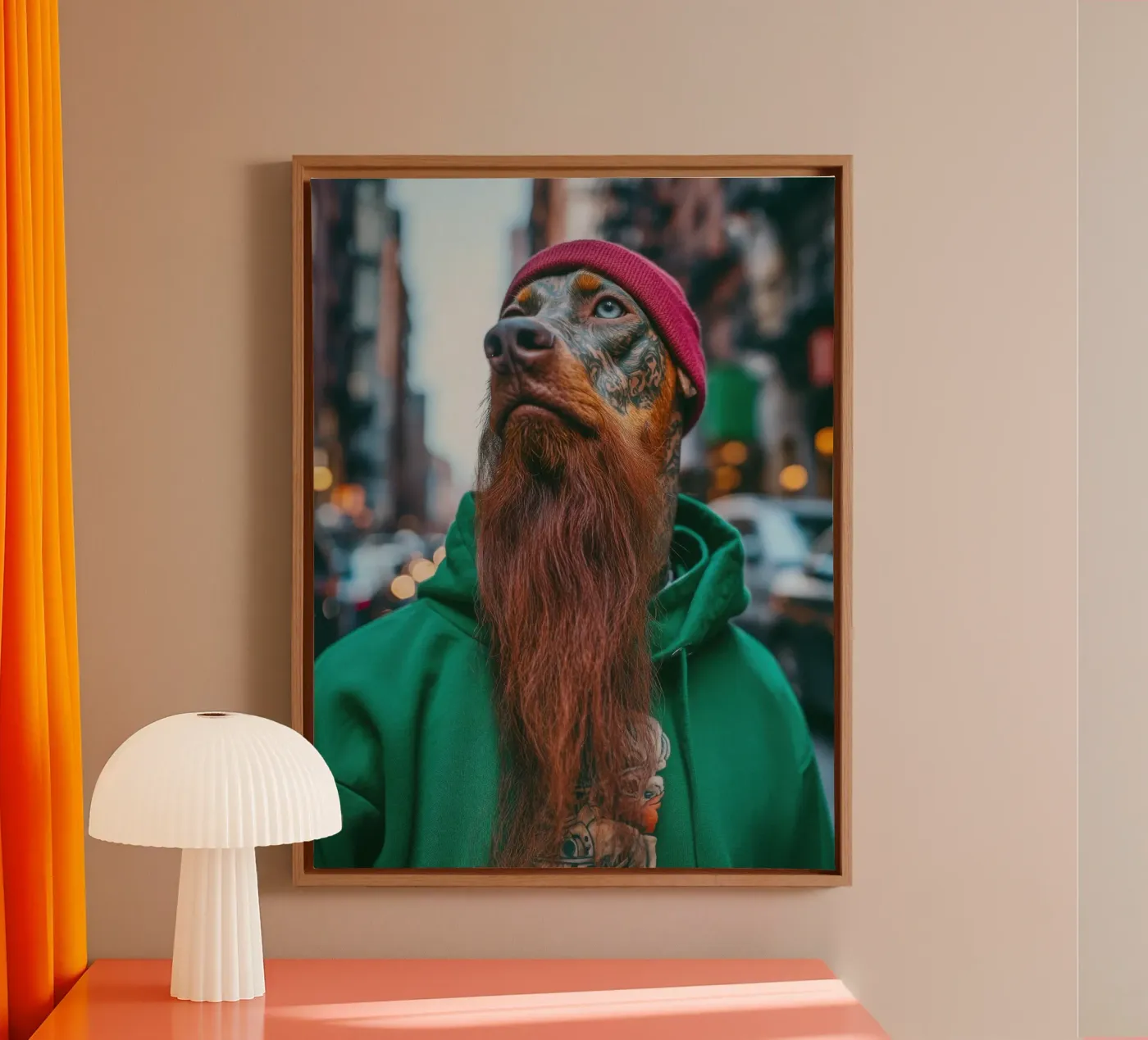 Léo tela da Affiches Chien Originales – Dogland