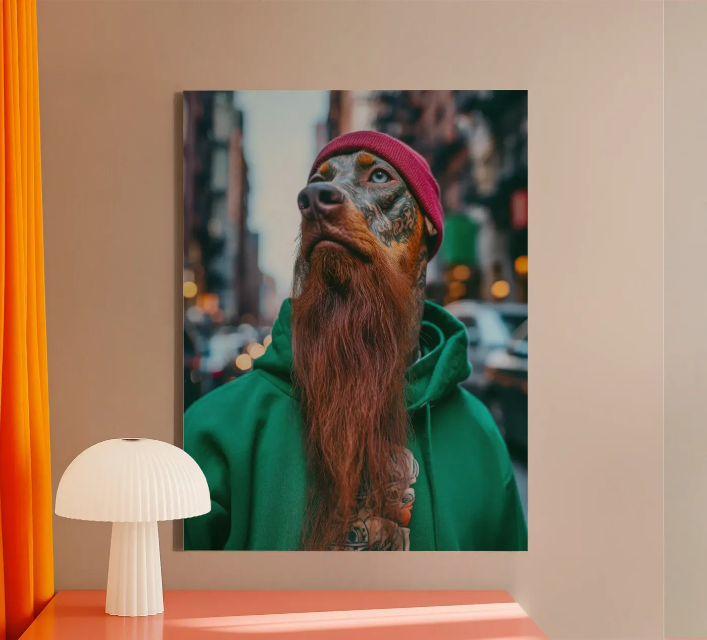 Léo tela da Affiches Chien Originales – Dogland