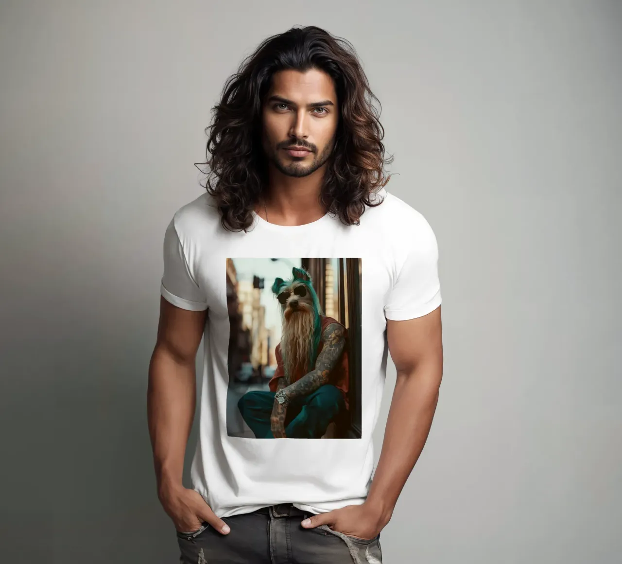 Sylvain t-shirt da Affiches Chien Originales – Dogland
