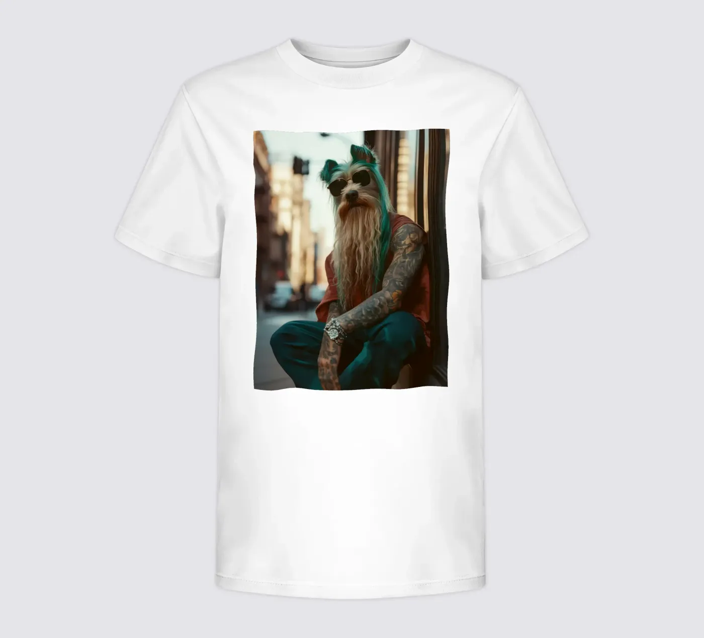 Sylvain t-shirt bambini da Affiches Chien Originales – Dogland