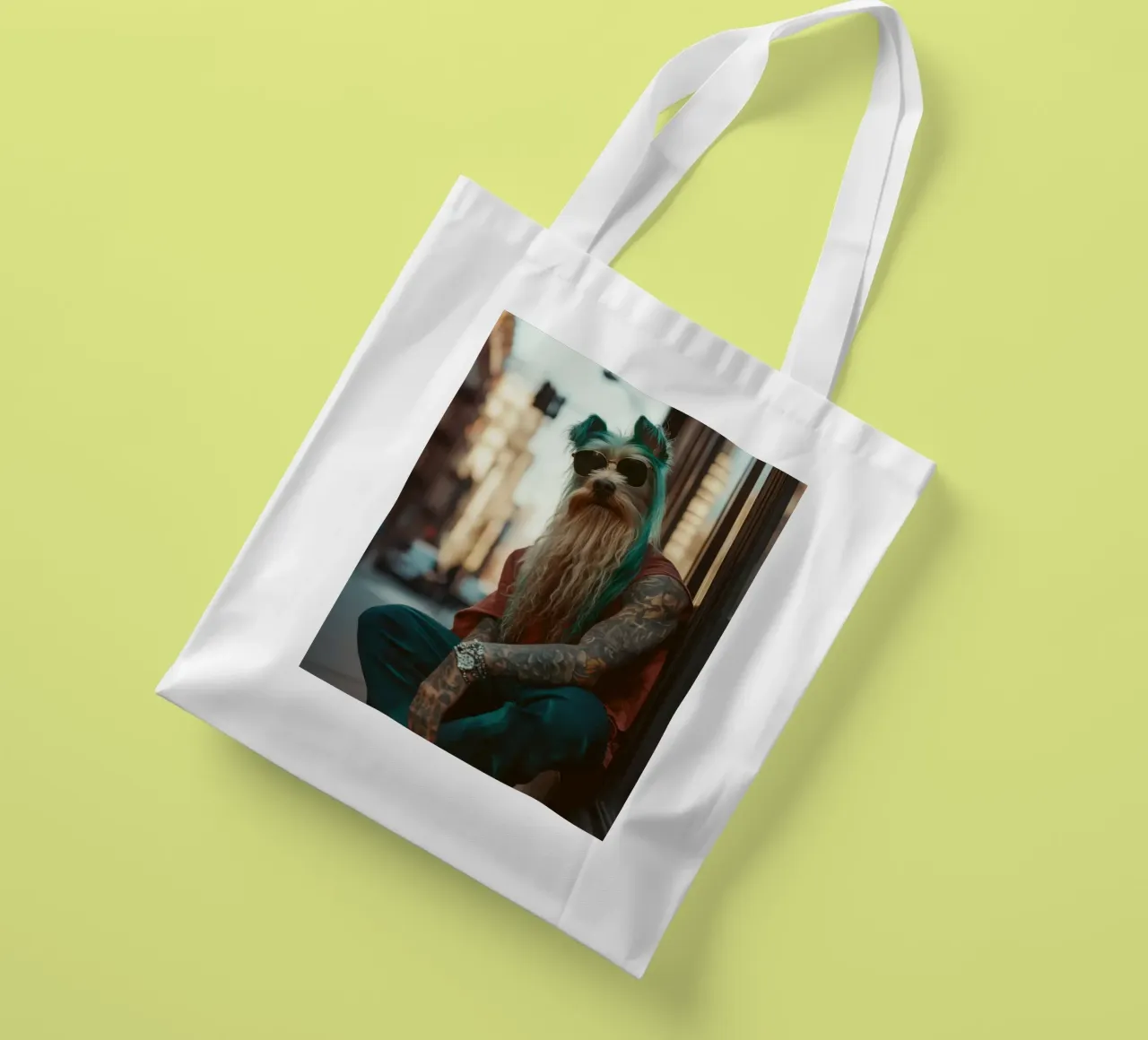 Sylvain borsa in juta da Affiches Chien Originales – Dogland