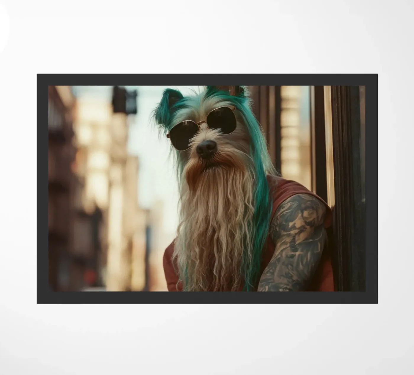 Sylvain Fußmatte von Affiches Chien Originales – Dogland