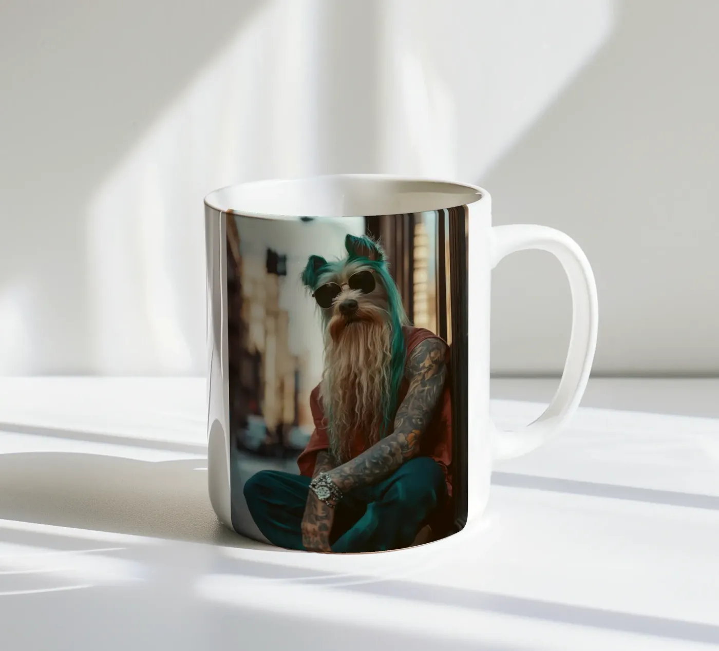 Sylvain ceramic mug by Affiches Chien Originales – Dogland