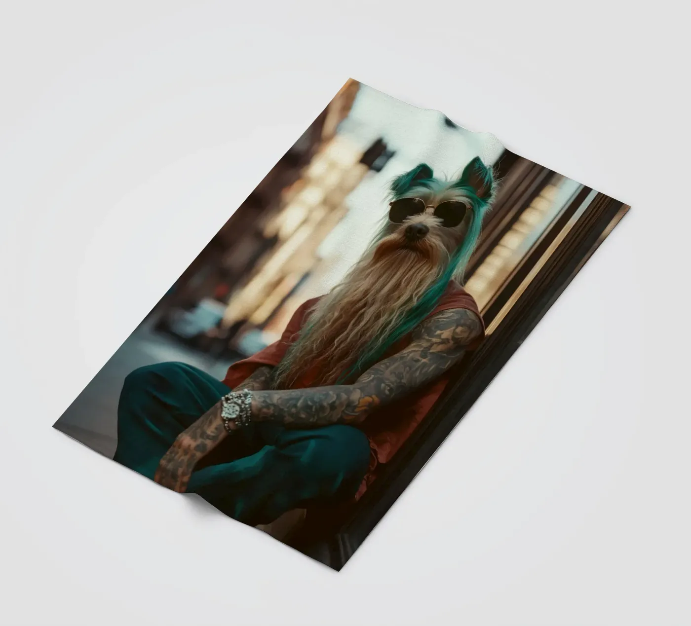 Sylvain coperta in pile da Affiches Chien Originales – Dogland