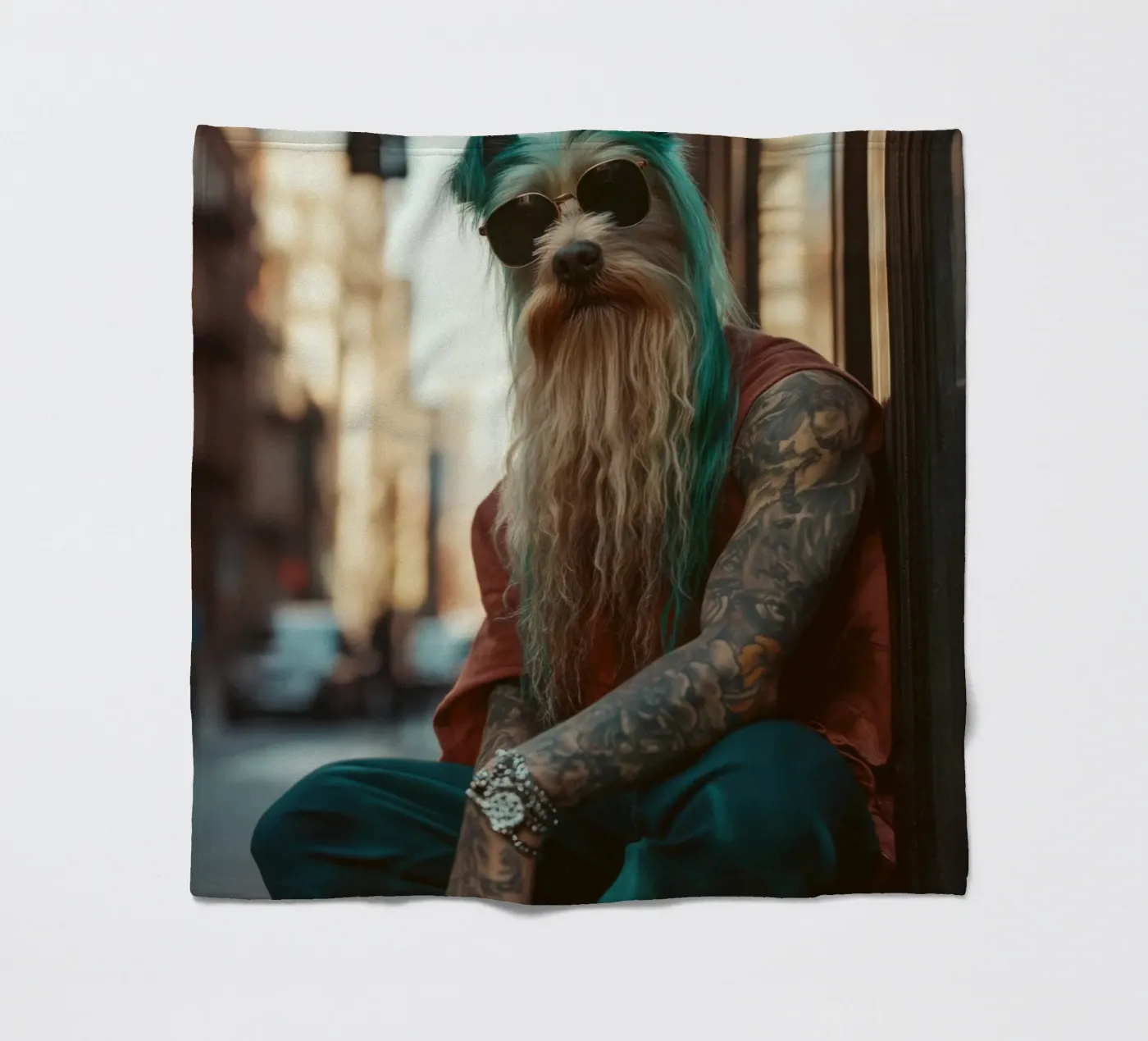Sylvain coperta in pile da Affiches Chien Originales – Dogland