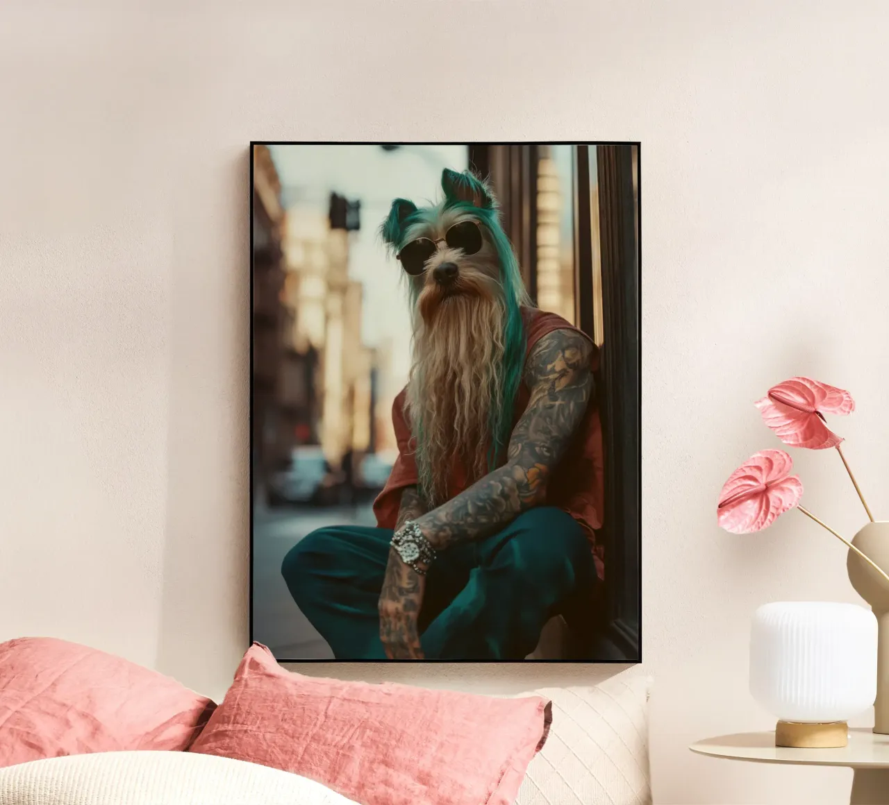 Sylvain plexiglass da Affiches Chien Originales – Dogland