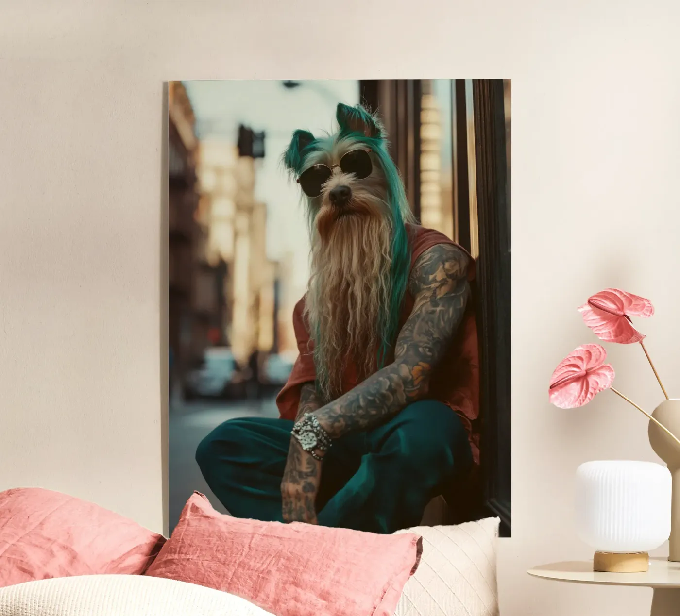 Sylvain plexiglass da Affiches Chien Originales – Dogland