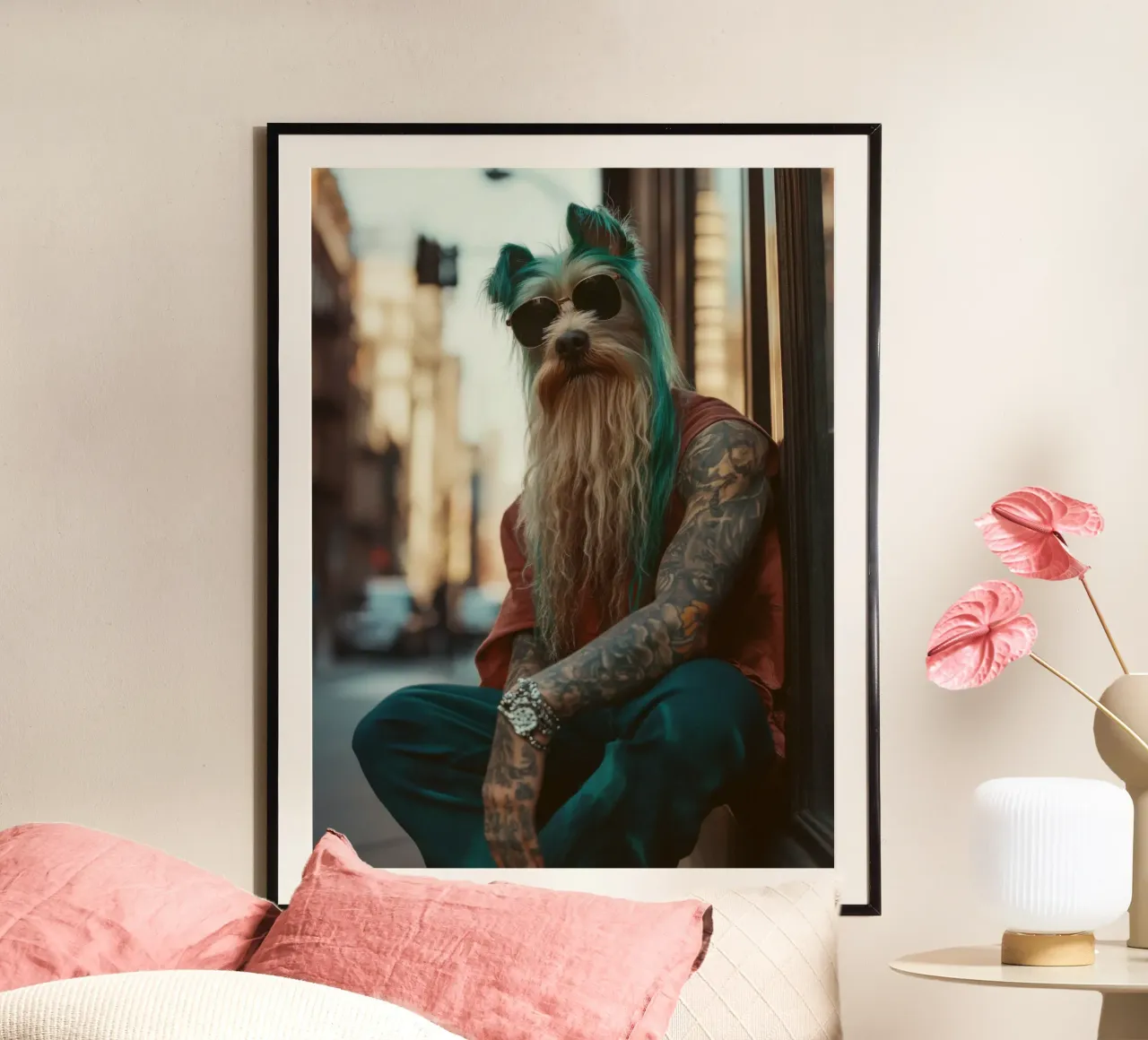 Sylvain poster da Affiches Chien Originales – Dogland