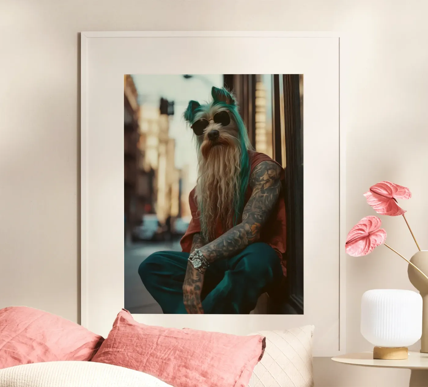 Sylvain poster by Affiches Chien Originales – Dogland