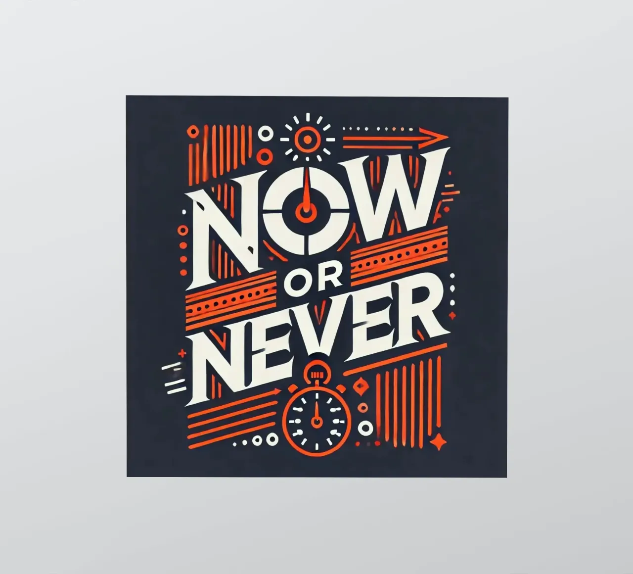 Just do it Sticker von Motivate-Today