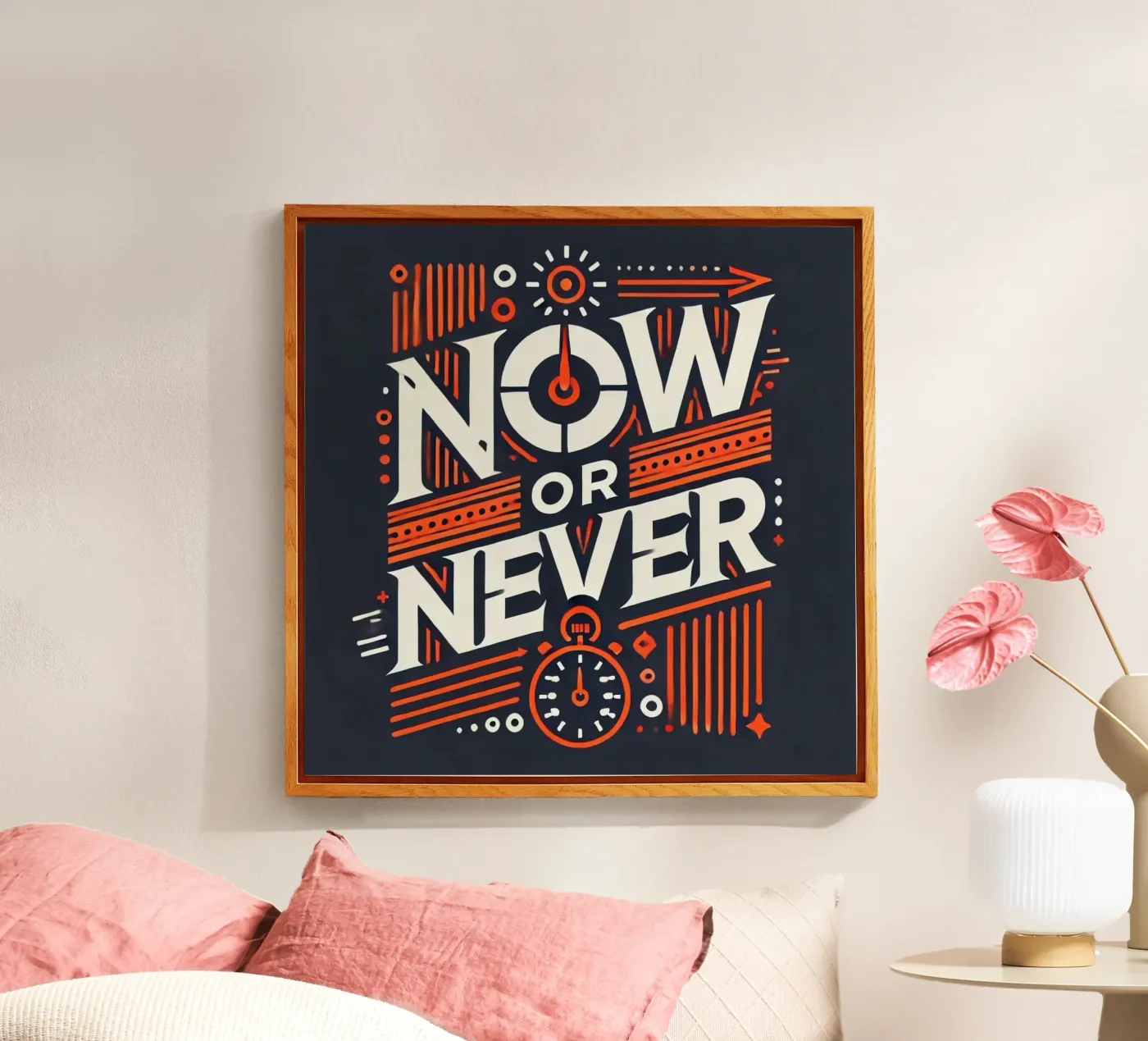 Just do it acryl van Motivate-Today